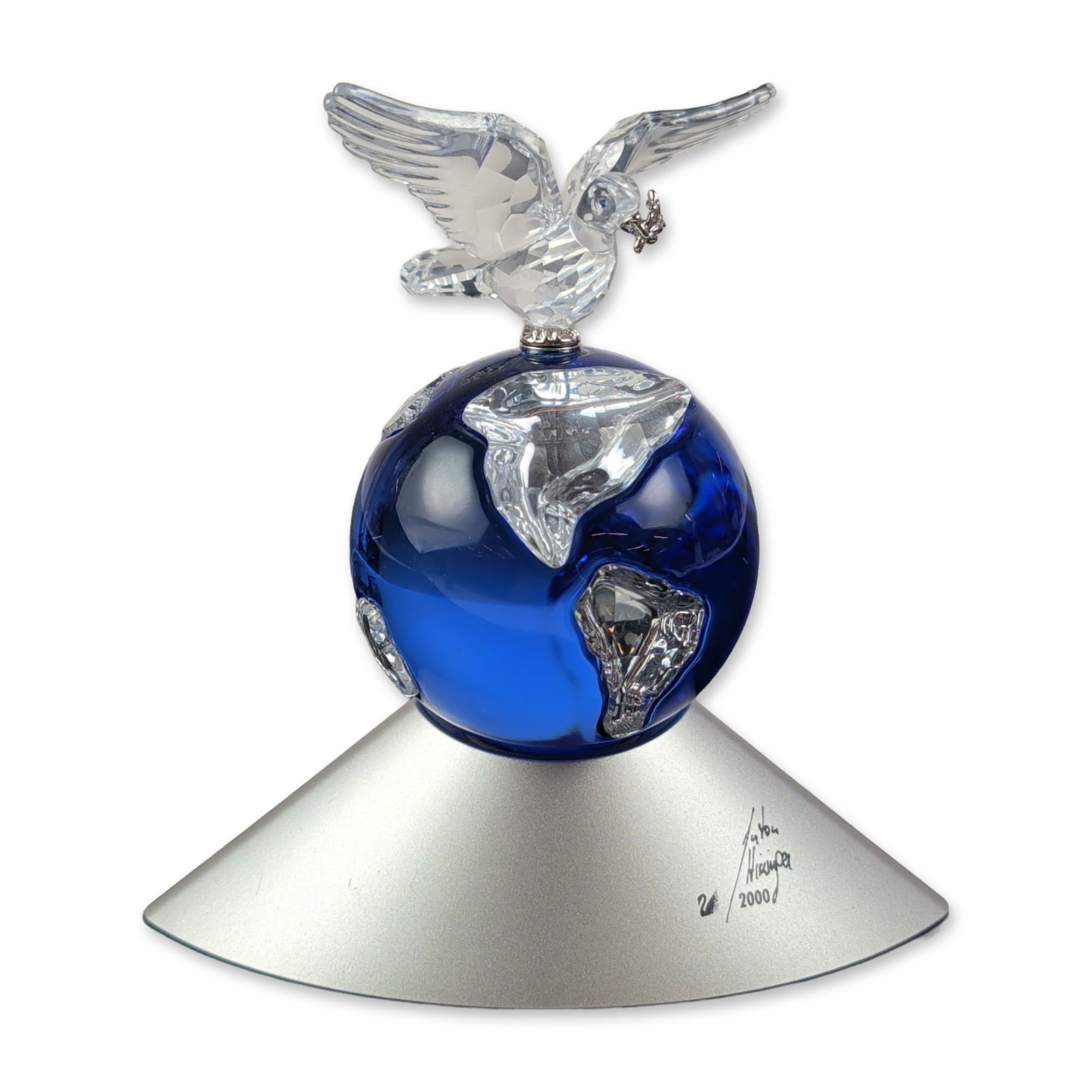 Swarovski Hirzinger Crystal Planet 2000 Figurine (1 of 6)