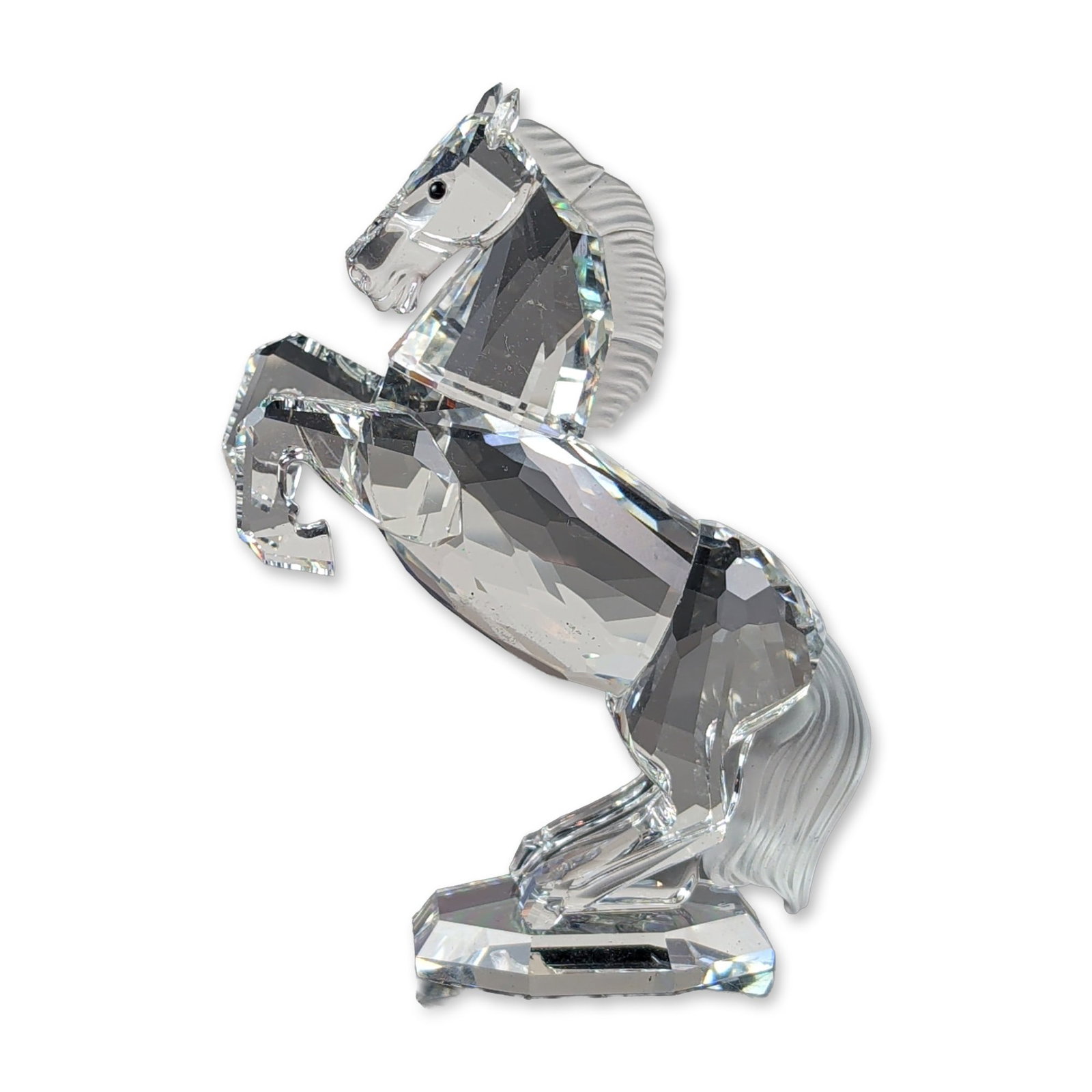 Swarovski Silver Crystal Rearing White Stallion Figurine (1 of 6)