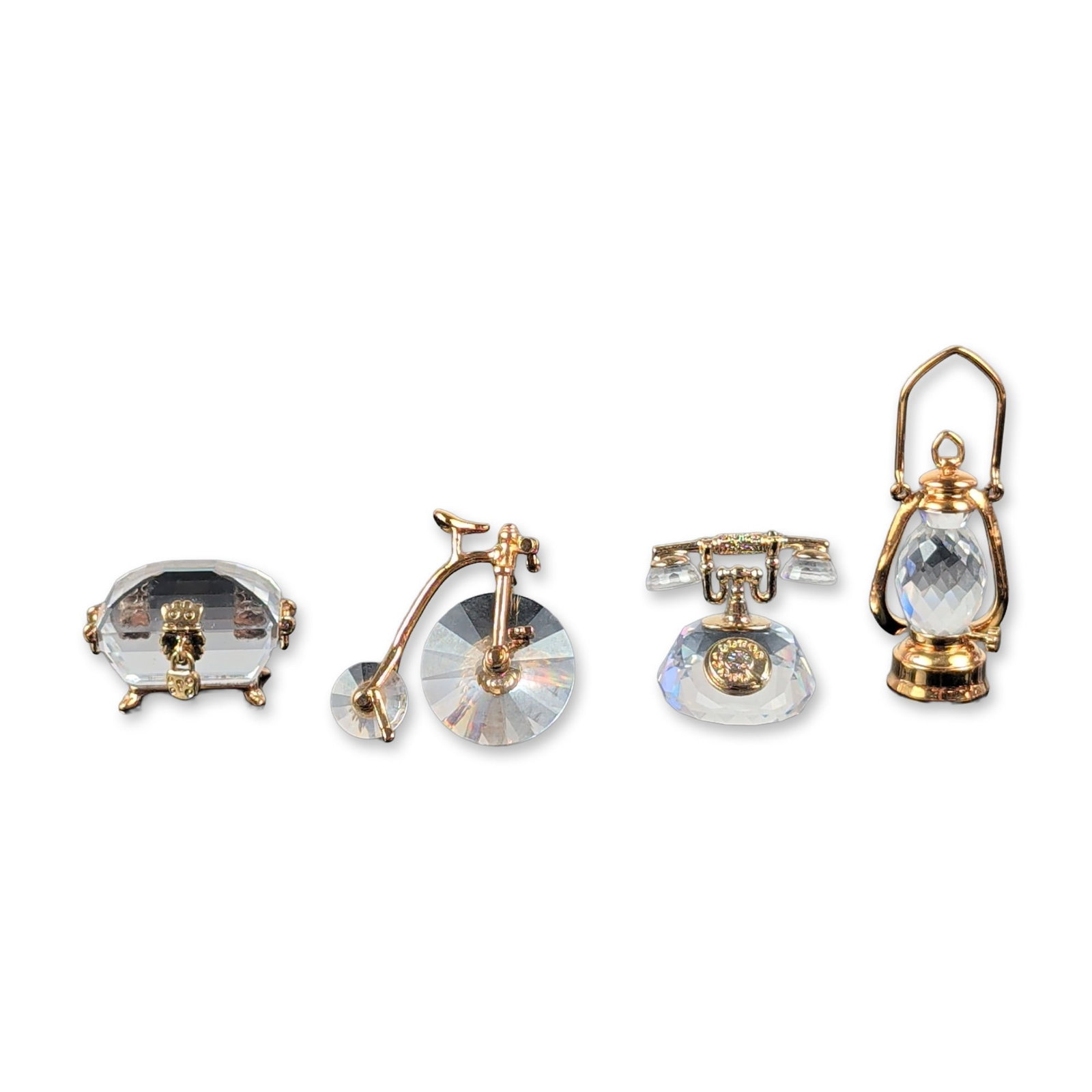 4pc Swarovski Crystal Memories Classics Figurines (1 of 6)
