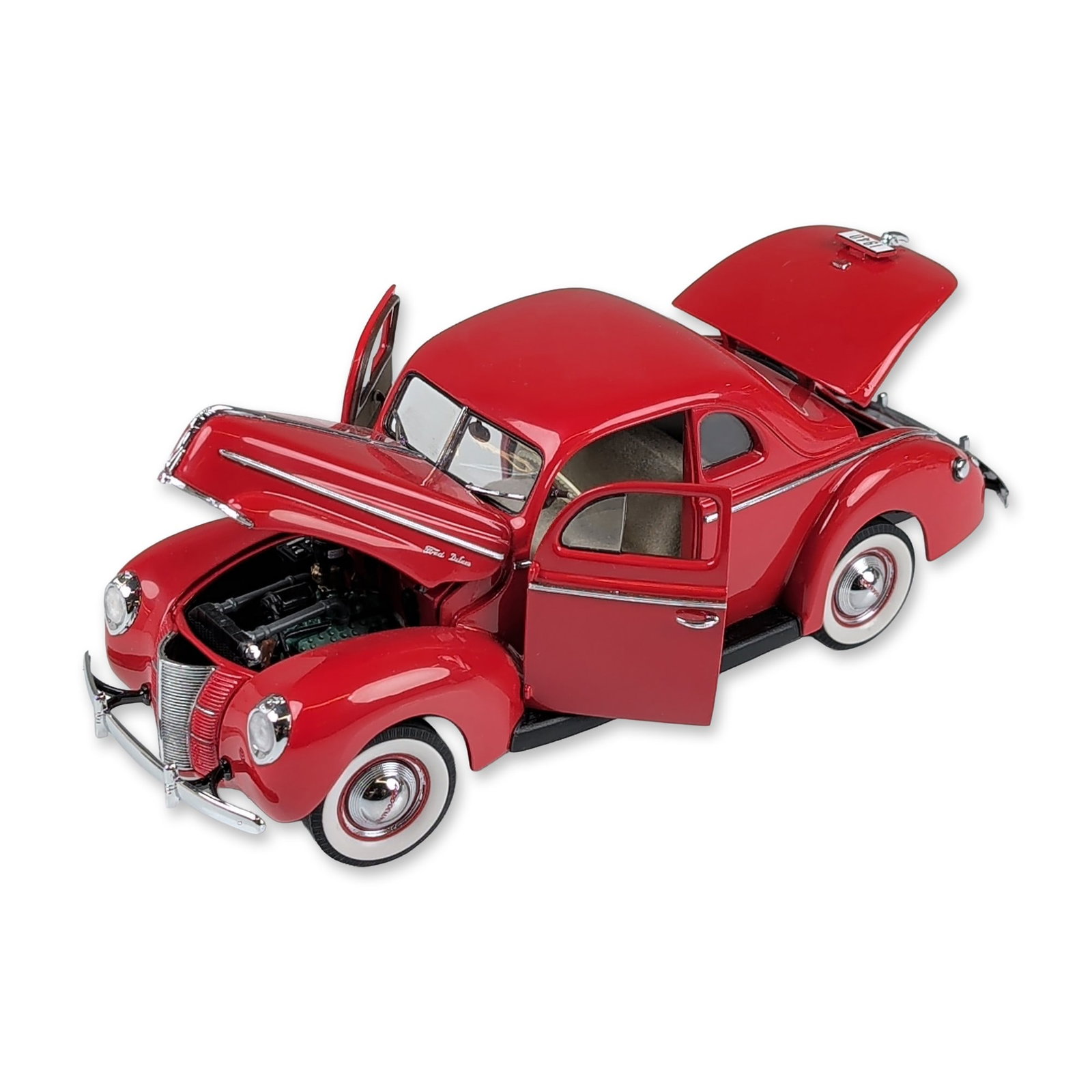 Danbury Mint Classic Cars 1940 Ford Deluxe Coupe Die-Cast Replica (1 of 6)
