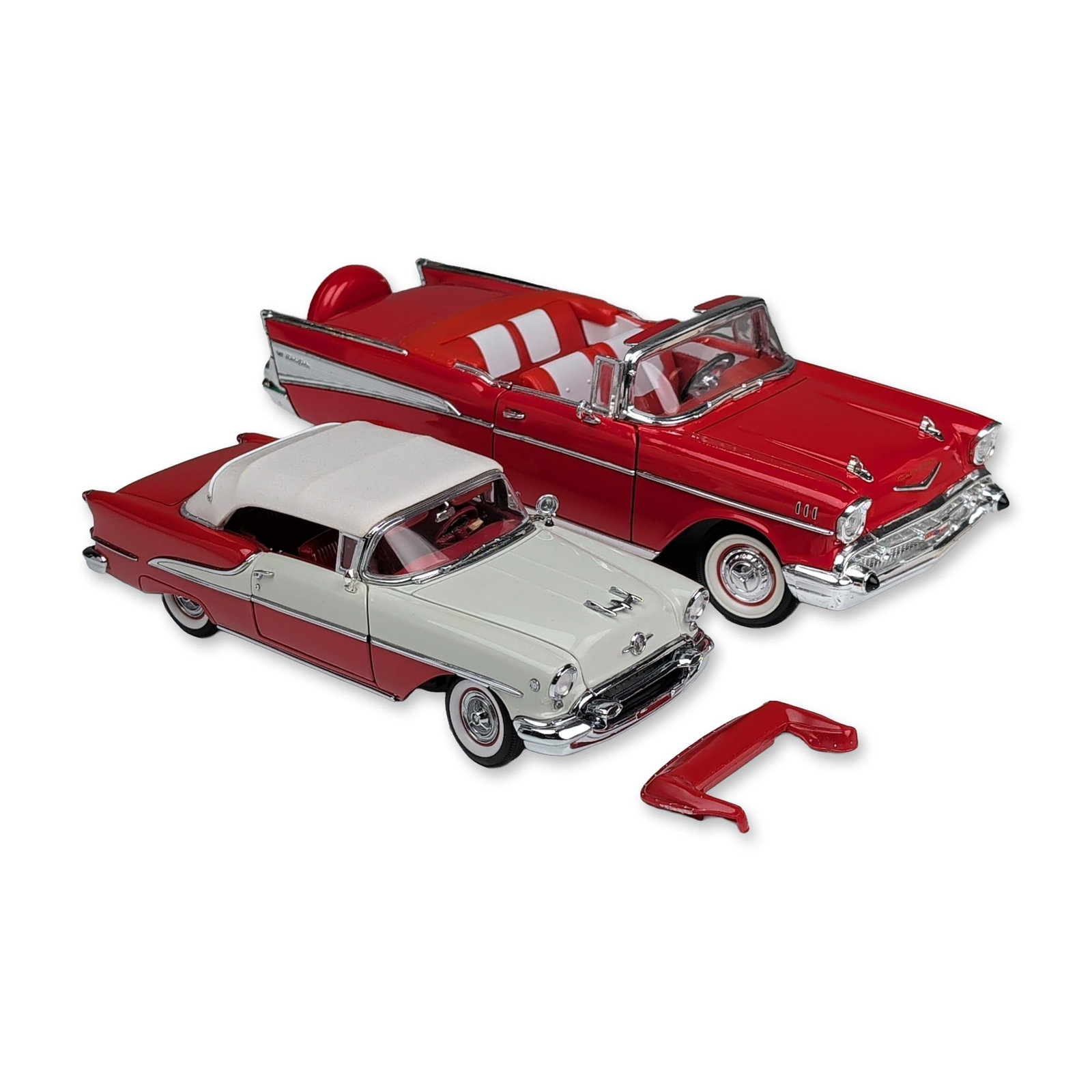 2pc Road Tough and Danbury Mint Die-Cast Convertible Model Cars (1 of 6)