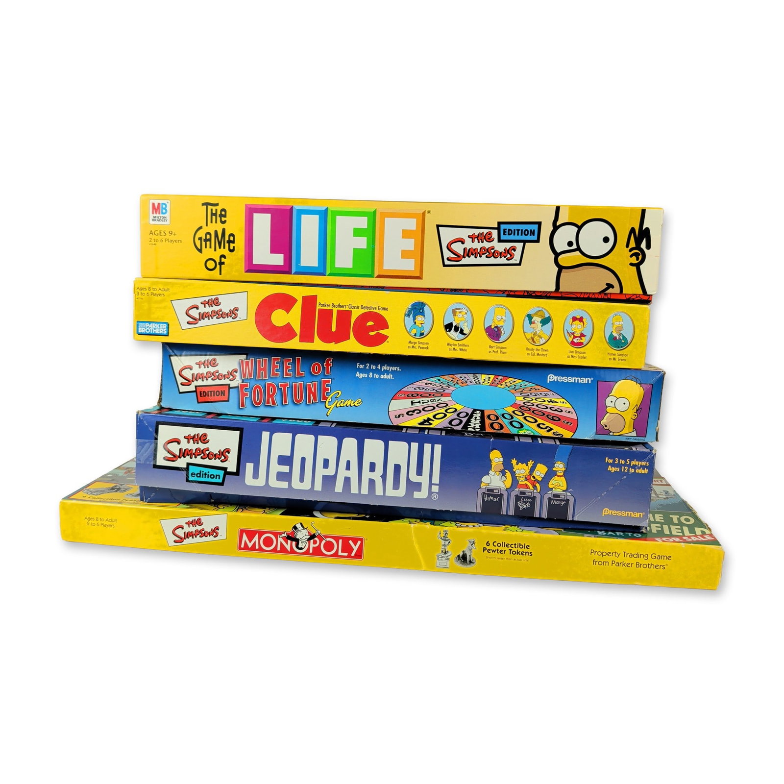 5pc The Simpsons Edition Board Games (1 of 6)