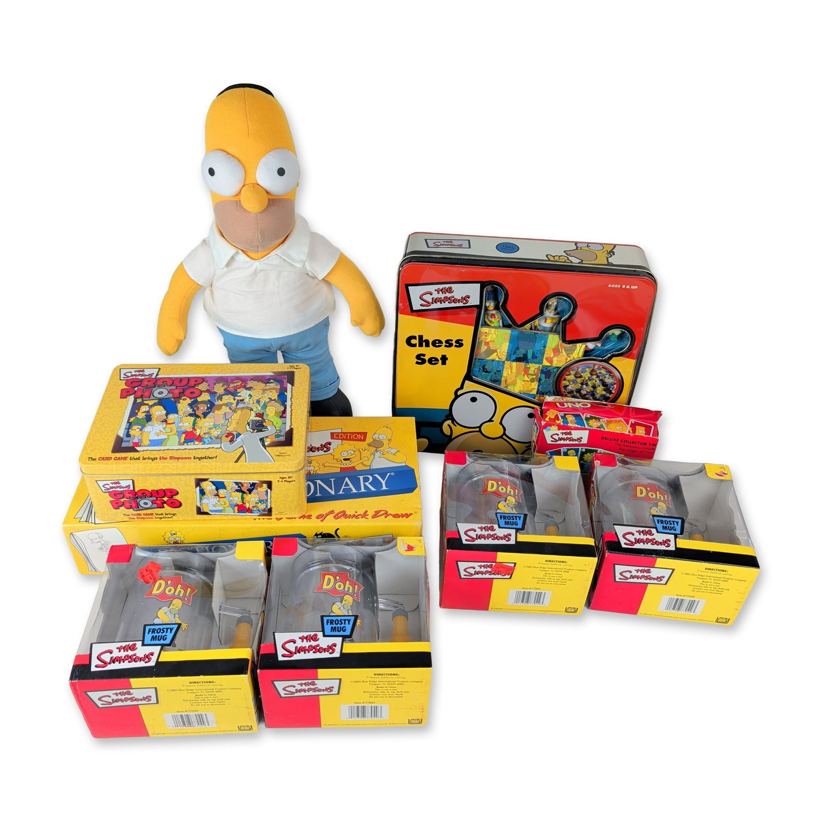 9pc Collection of The Simpsons Themed Games and Memorabilia (1 of 4)