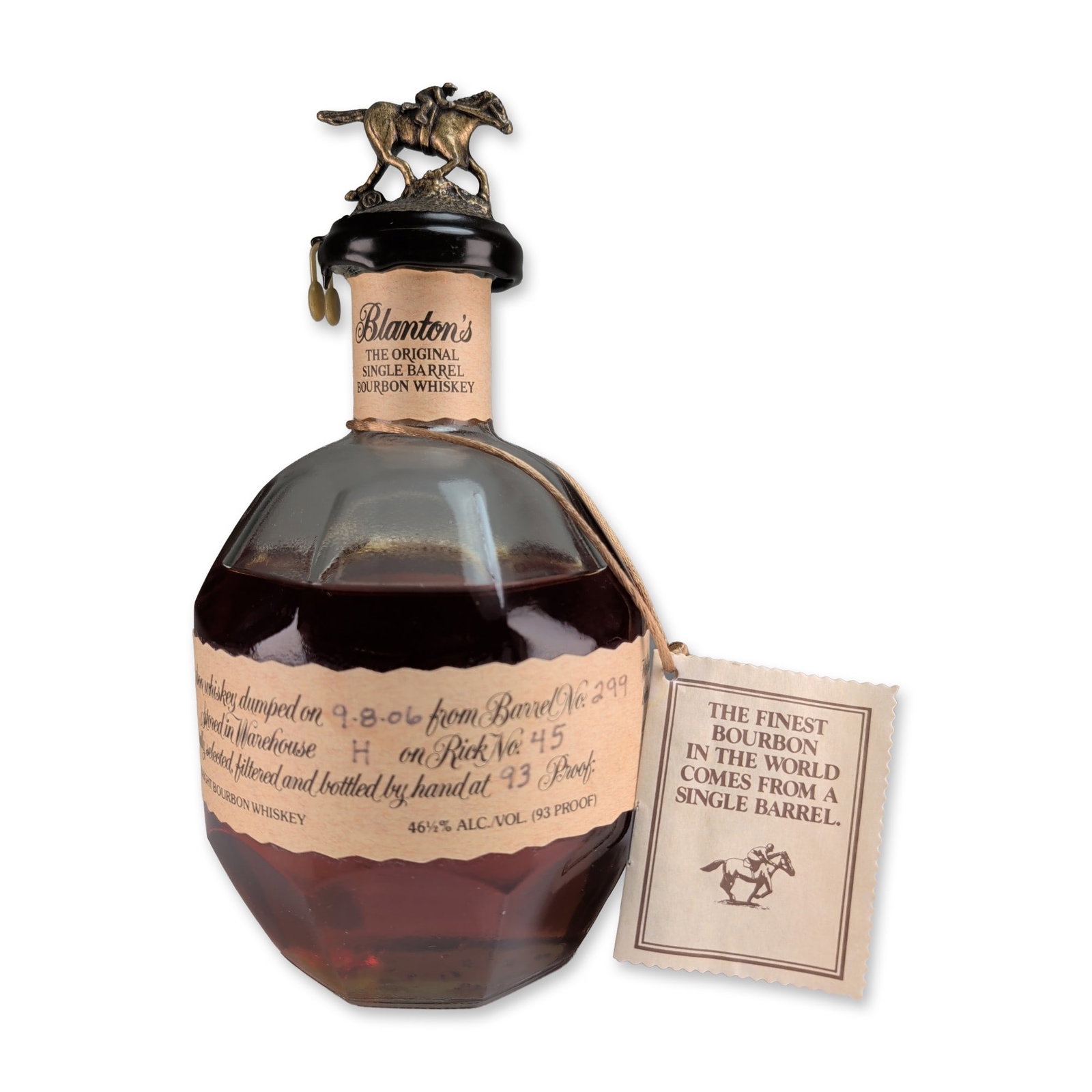 Blanton Original Single Barrel Bourbon Whiskey 2006 (1 of 4)