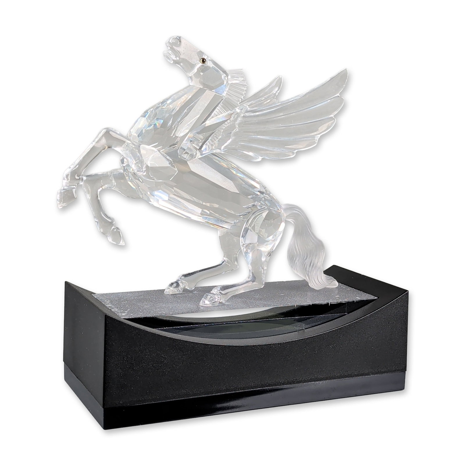 2pc Swarovski 1998 SCS Crystal Figurine, Pegasus with Base (1 of 5)