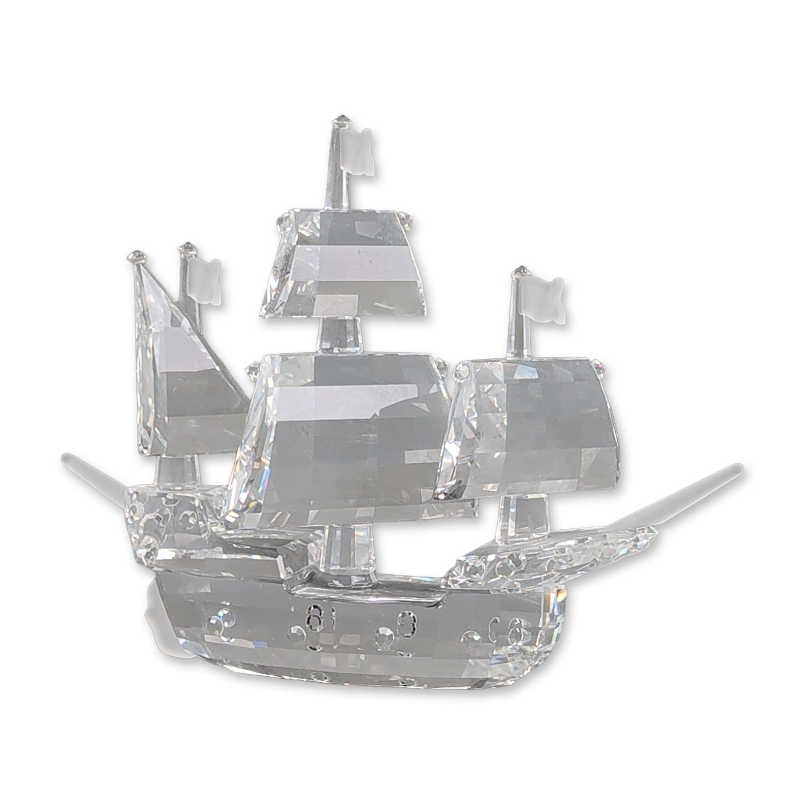 Swarovski Crystal Figurine, Santa Maria Sailing Ship (1 of 5)