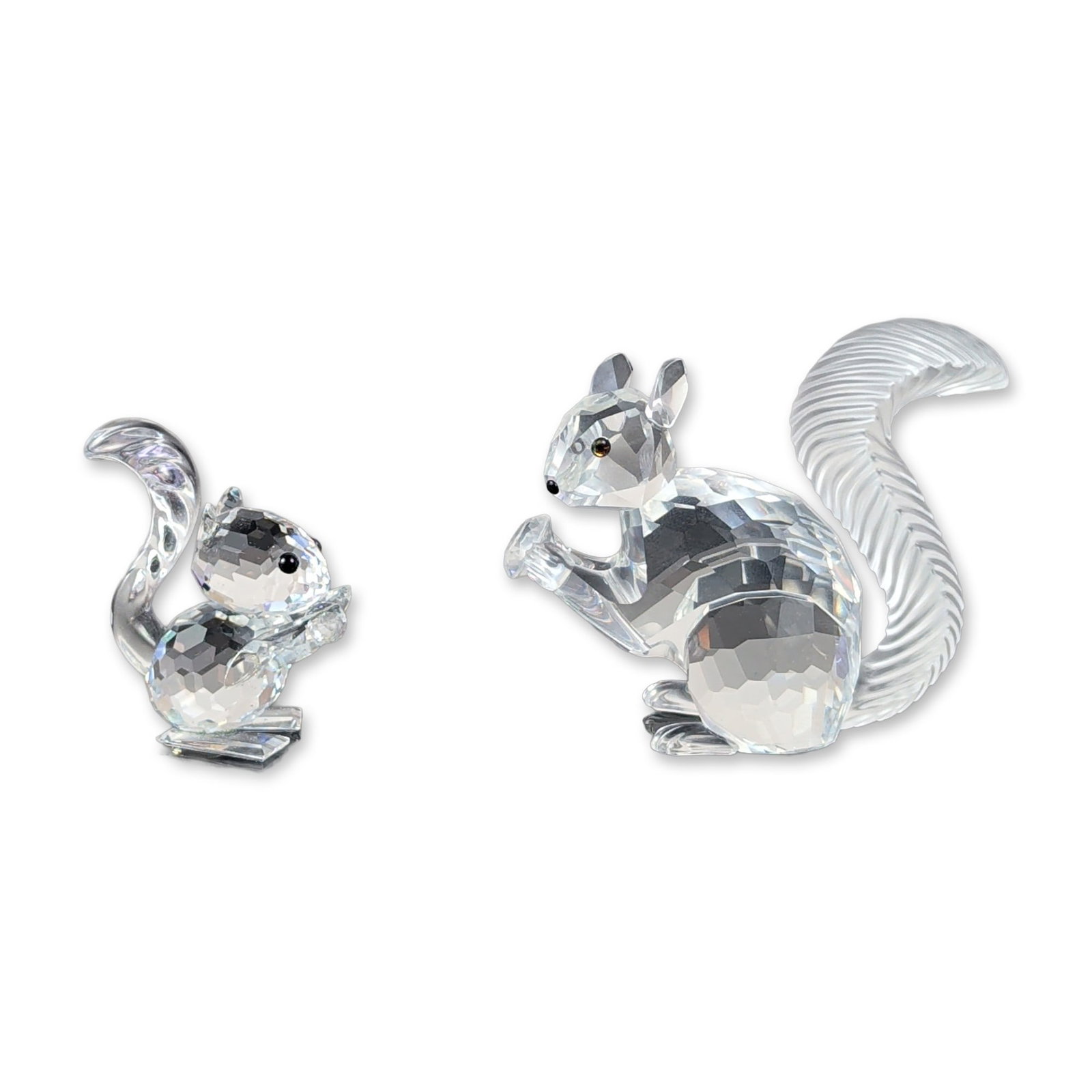 2pc Swarovski Crystal SCS 10th Anniversary Squirrel and Silver Crystal Squirrel (1 of 6)