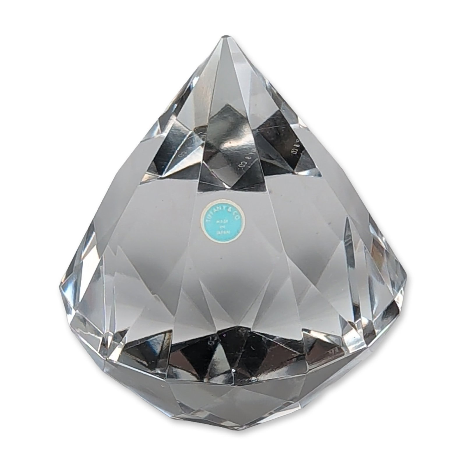 Tiffany & Co. Crystal Diamond Paperweight (1 of 6)