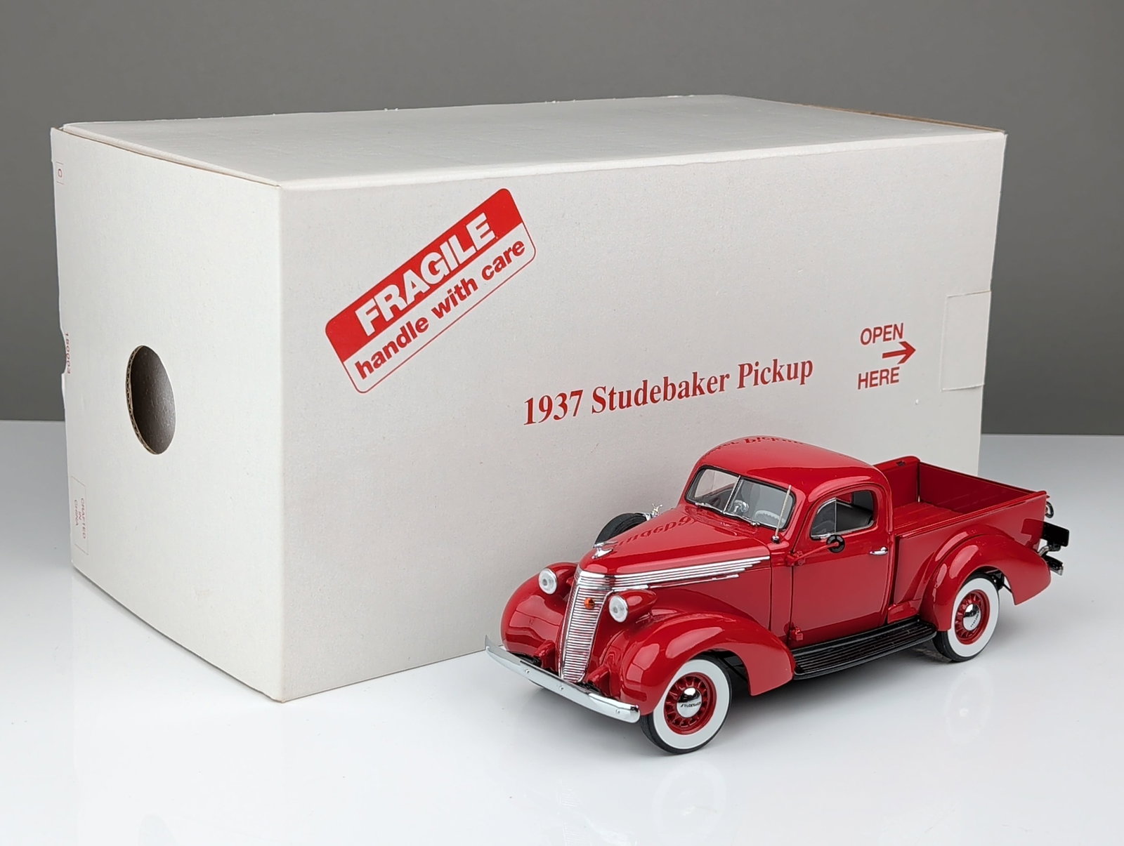 Franklin Mint Precision Models 1937 Studebaker Pickup Replica - 8