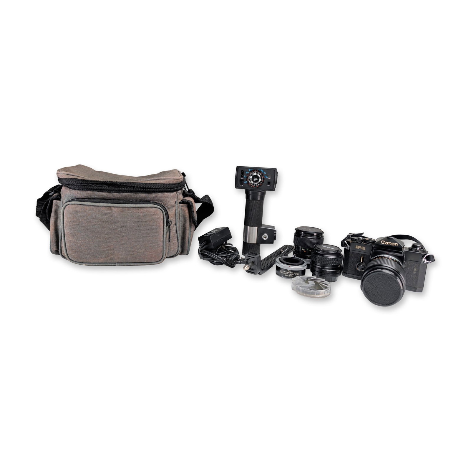 Canon F-1 35mm SLR Camera Outfit, Lenses & Accessories (1 of 5)