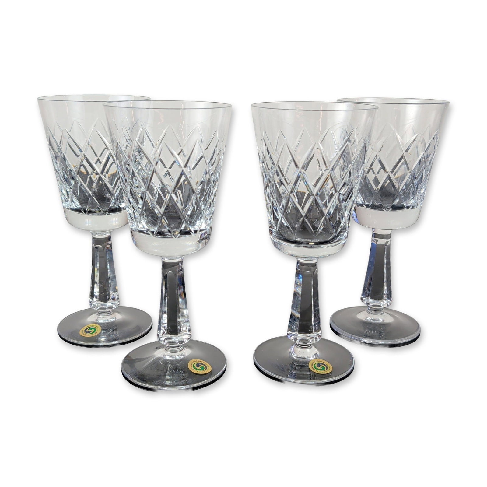 4pc Clontarf Crystal Wine Glasses (1 of 5)