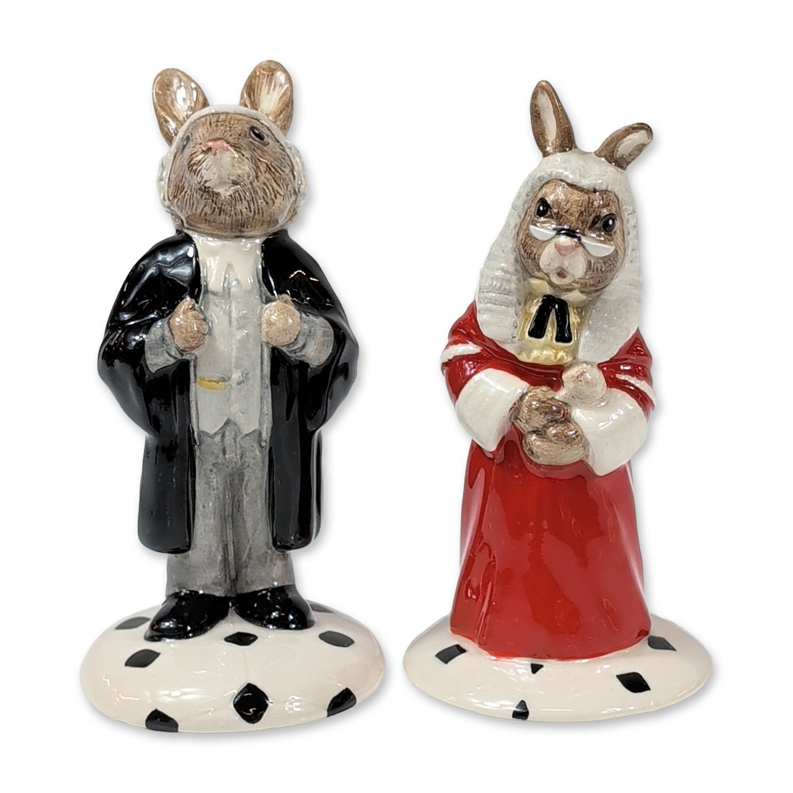2pc Royal Doulton Bunnykins Figurines (1 of 3)