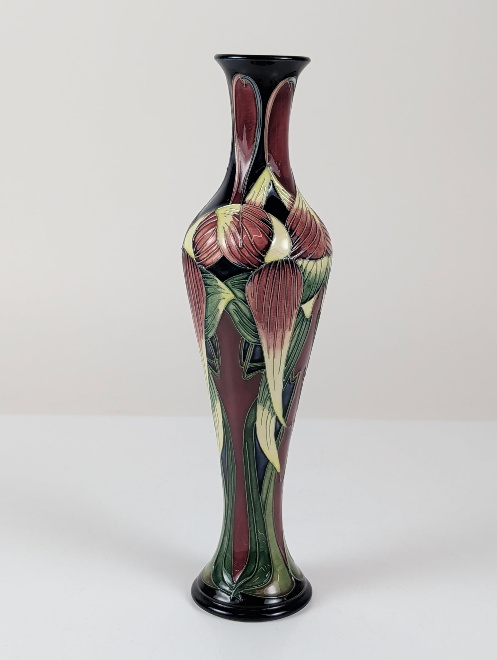 Philip Gibson Moorcroft Trinity Pattern Vase - 2