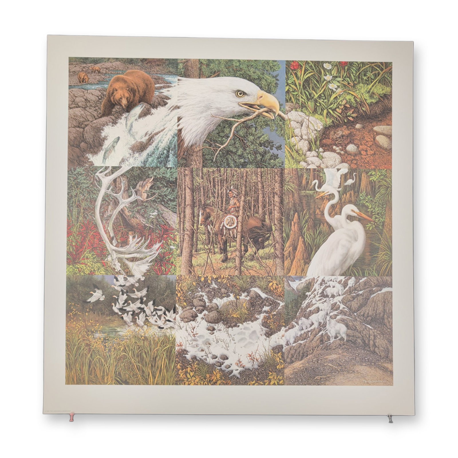 Bev Doolittle (American, b. 1947), "Sacred Circle" Signed Lithograph (1 of 5)