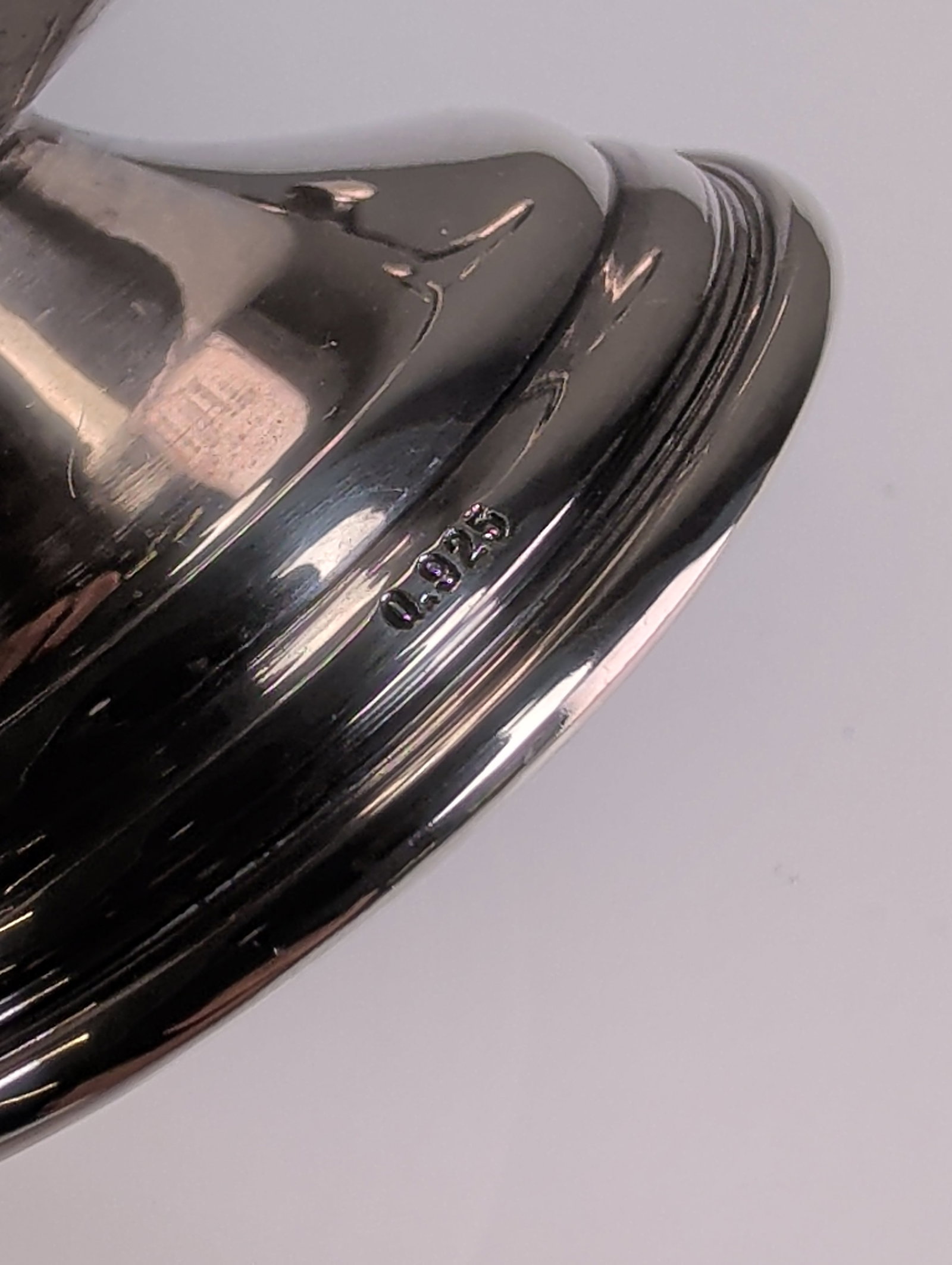 Modernist Solid Silver Sauce Boat - 3