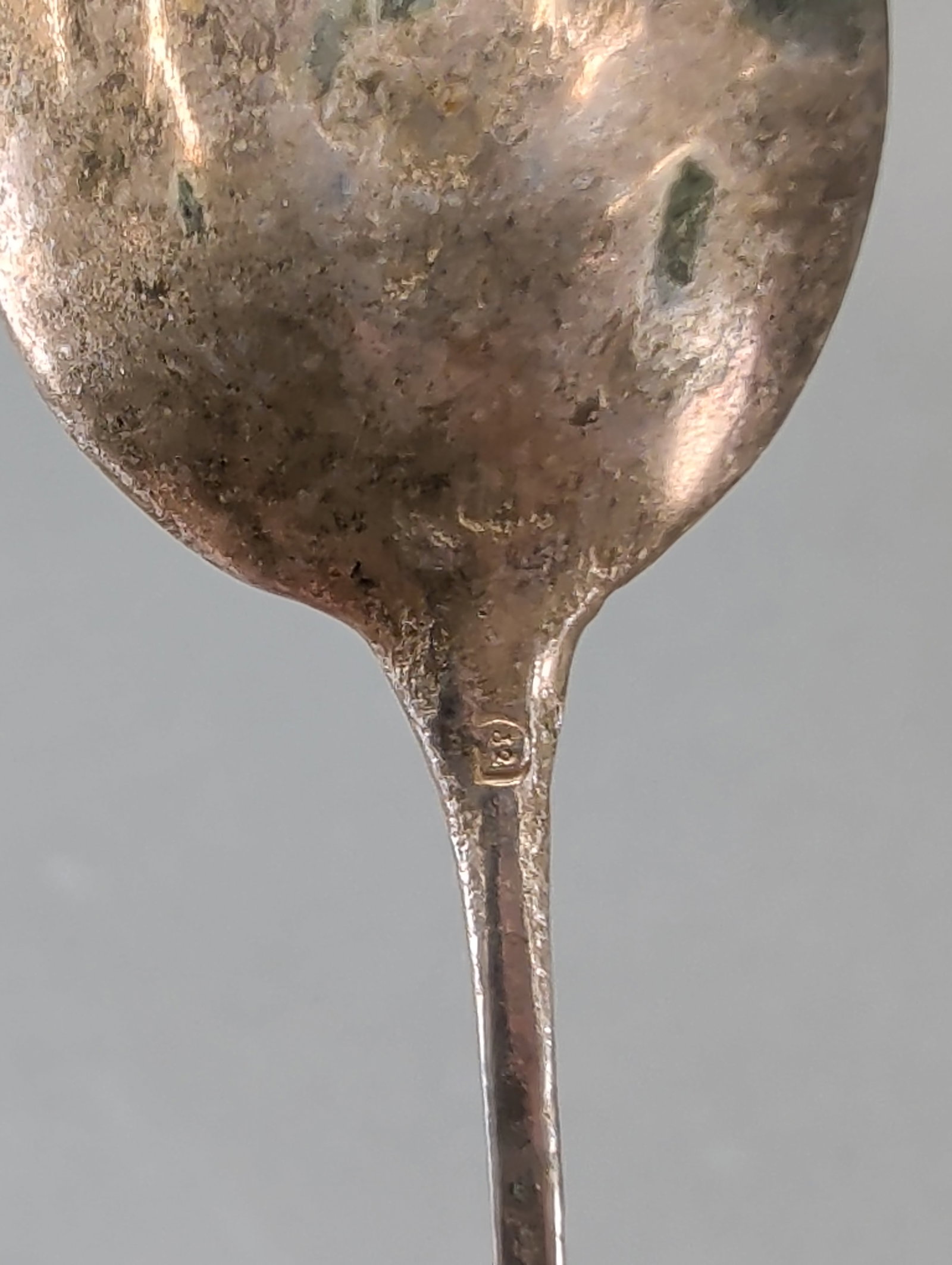 6pc Continental 800 Silver Spoons - 4