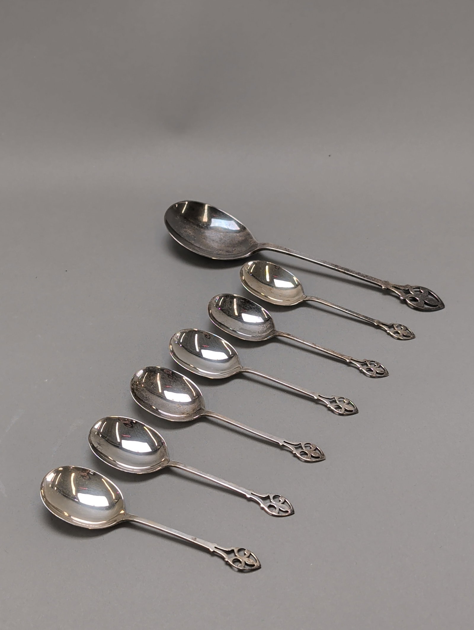 13pc EPNS Flatware Set with Case - 2