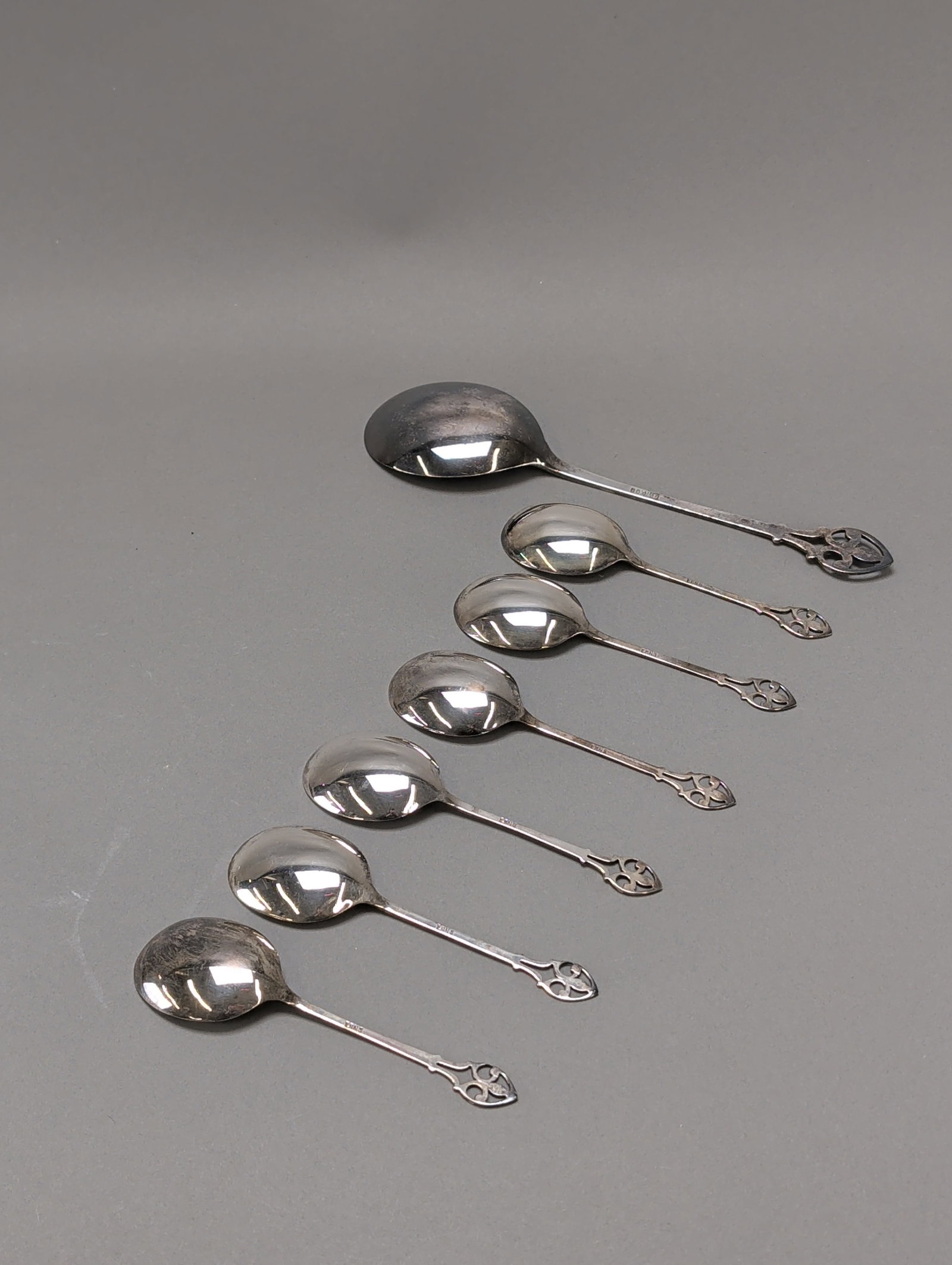 13pc EPNS Flatware Set with Case - 3