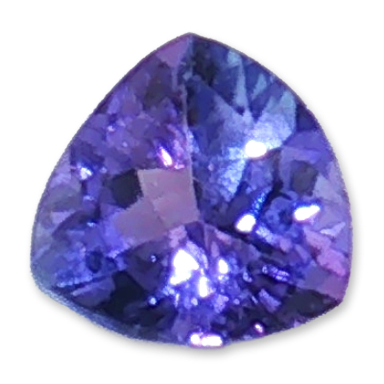 0.69ct Tanzanite Gemstone: 0.69ct Tanzanite Gemstone measuring 6 x 6mm. Tanzanite is a rare, violet-blue gemstone primarily associated with spiritual transformation, higher consciousness, and emotional healing. While highly val