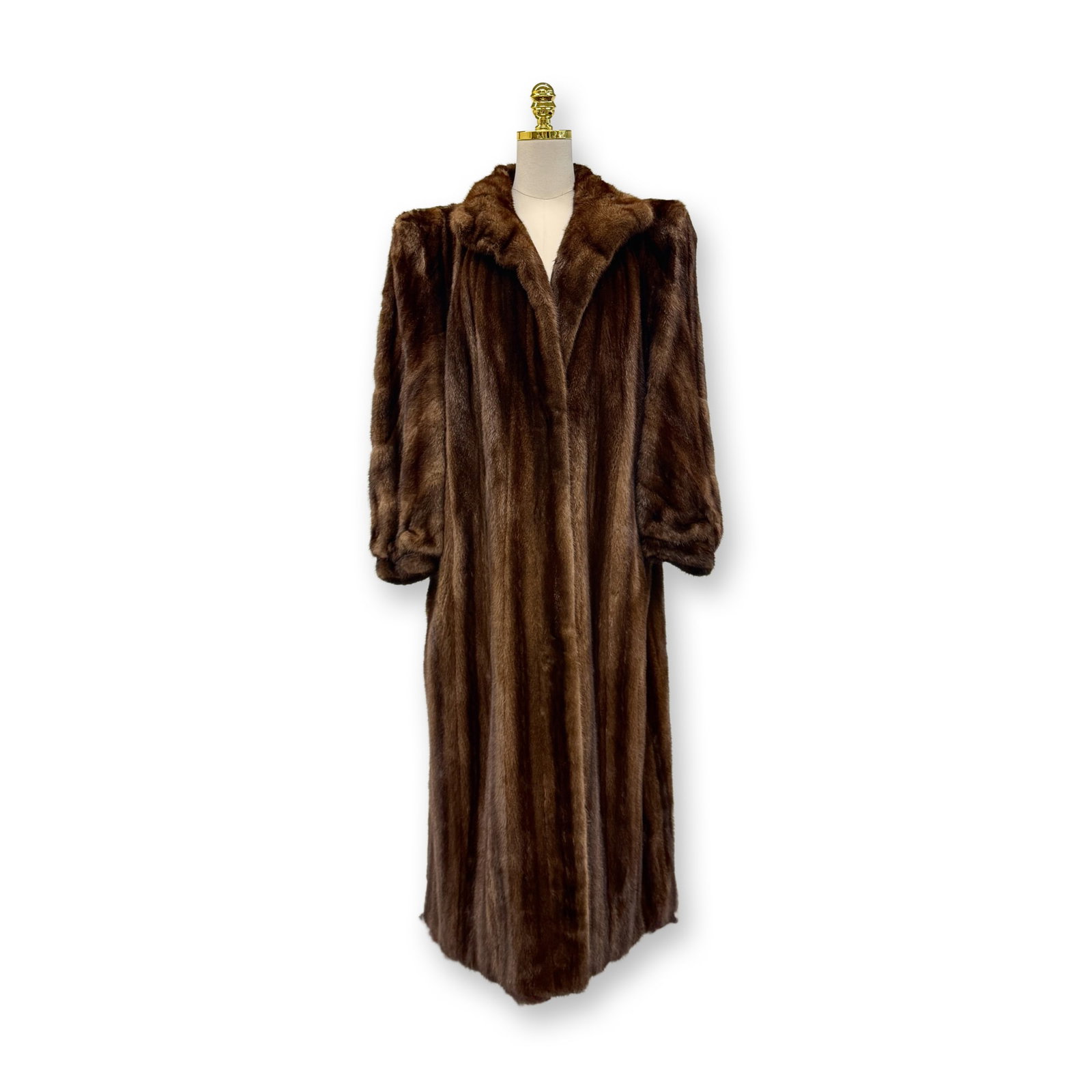 Guy Laroche Karabelas Mahogany Mink Coat (1 of 7)