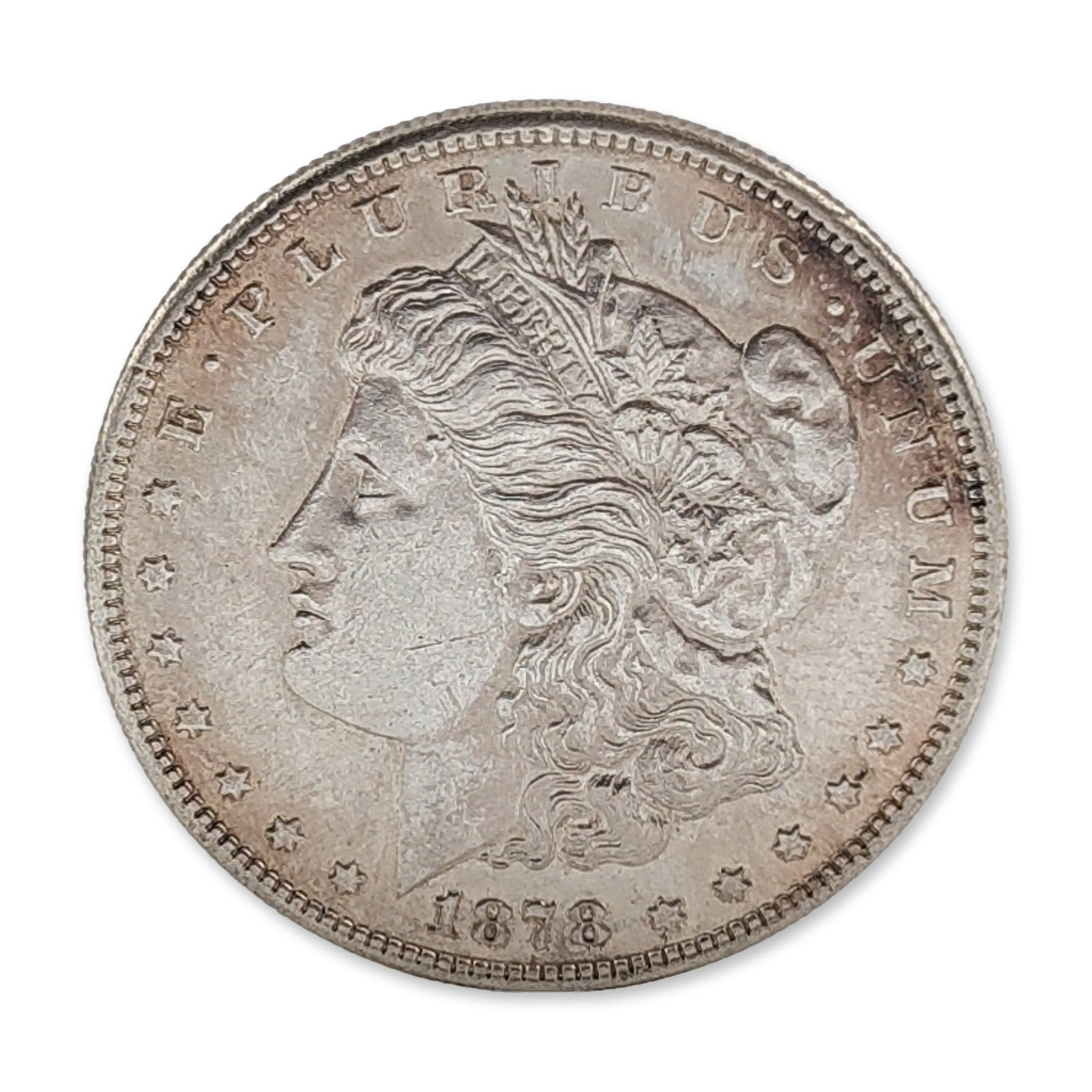 1878-S US Morgan Silver Dollar Coin (1 of 2)