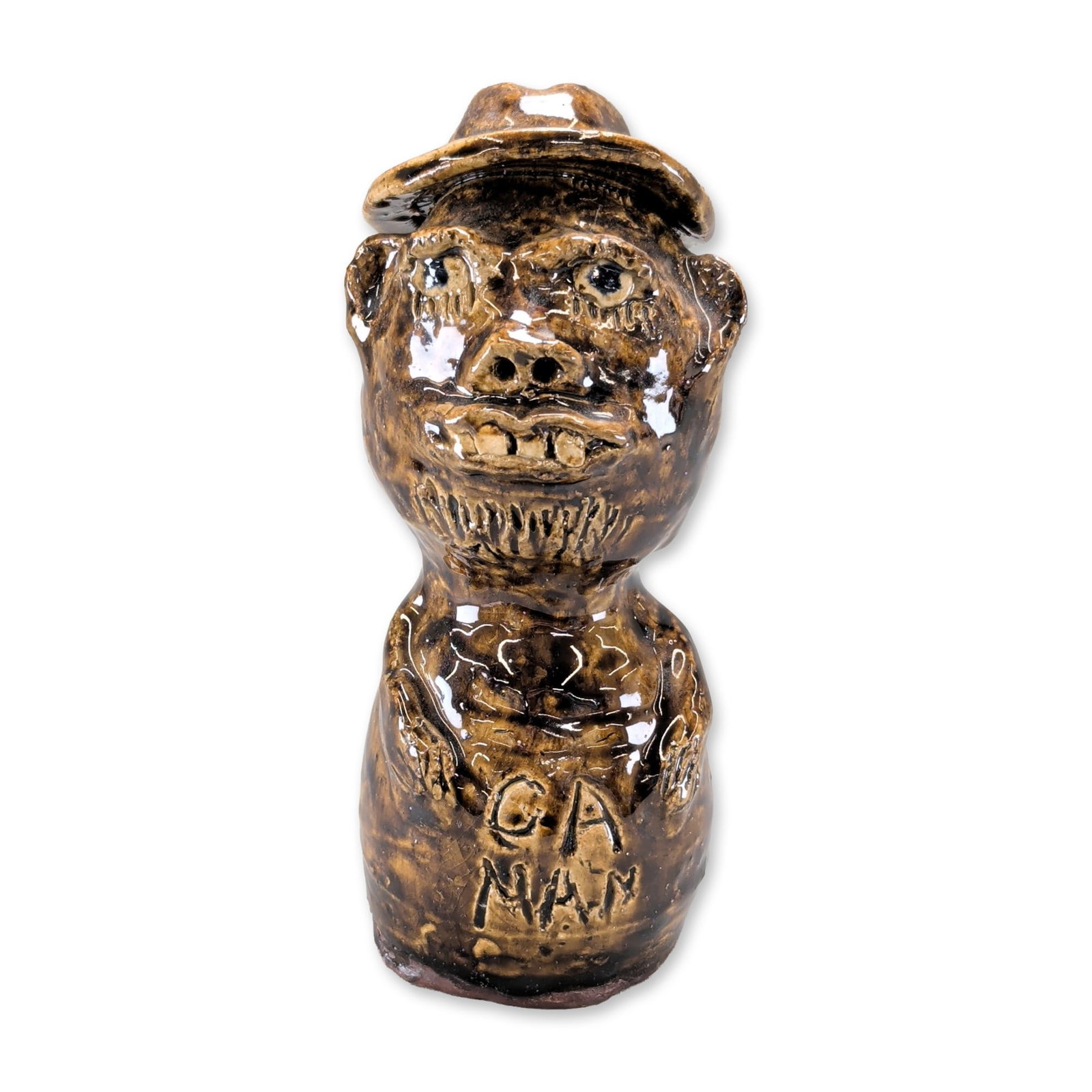 Willie Rogers Georgia Folk Art Ceramic Figurine (1 of 3)