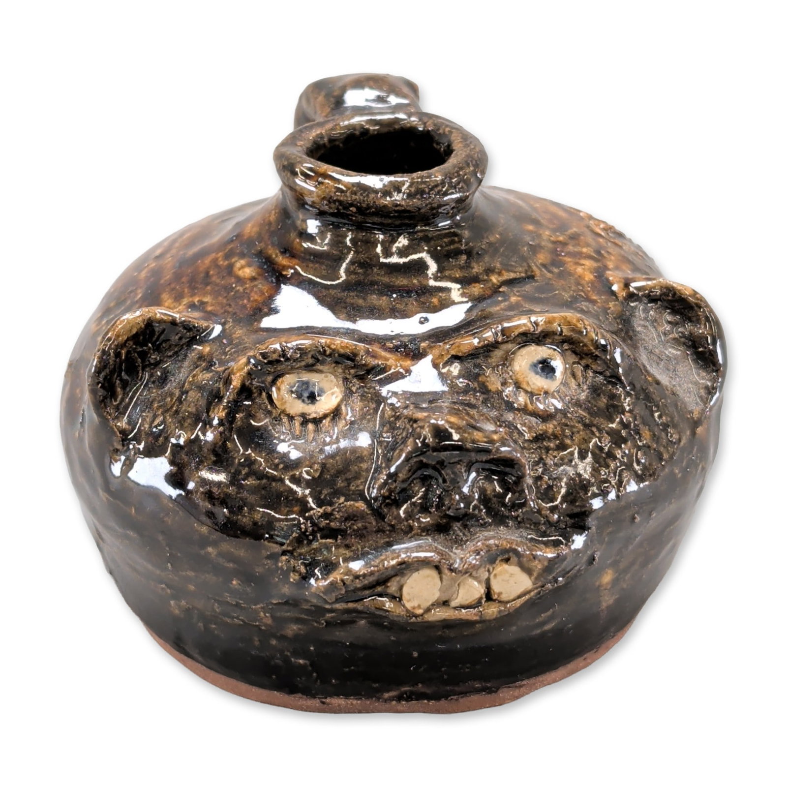 Marie Rogers Georgia Folk Face Jug (1 of 4)