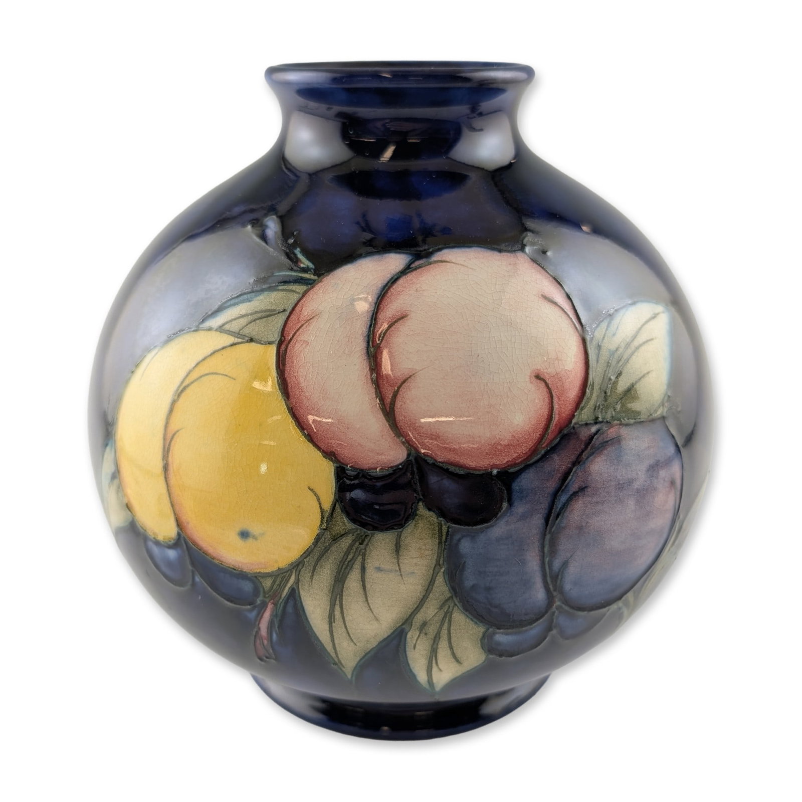 Moorcroft Wisteria Plum Earthenware Vase (1 of 4)