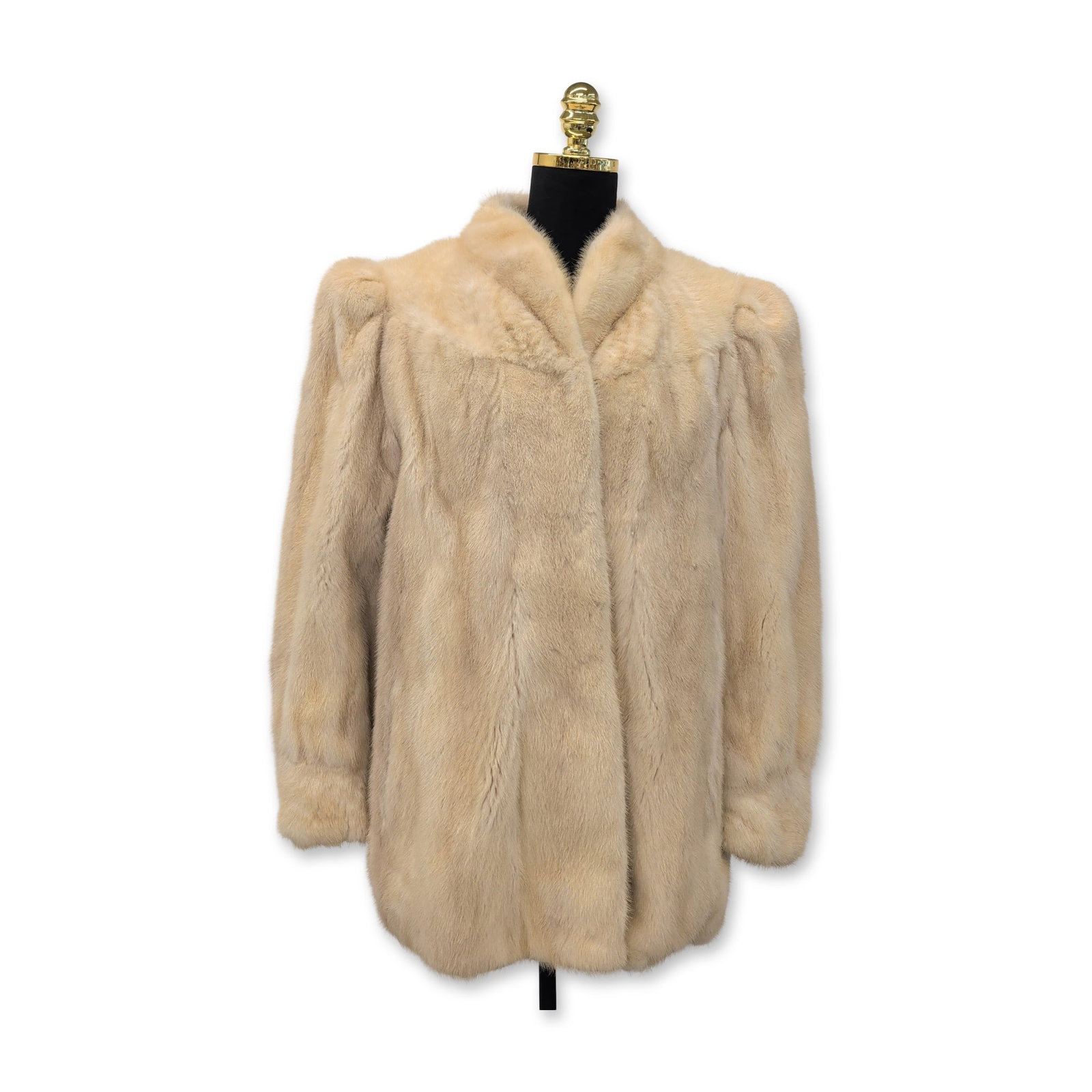 Vintage Blonde Mink Fur Jacket (1 of 4)