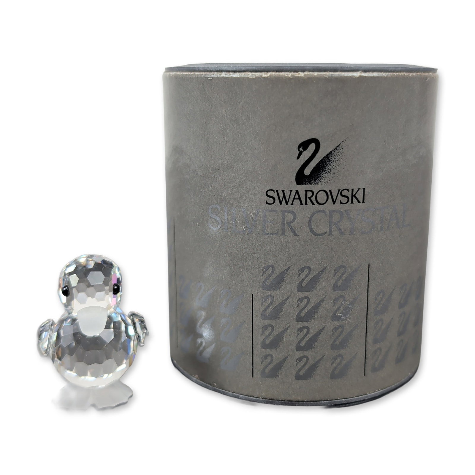 Swarovski Silver Crystal Mini Duck Figurine (1 of 4)