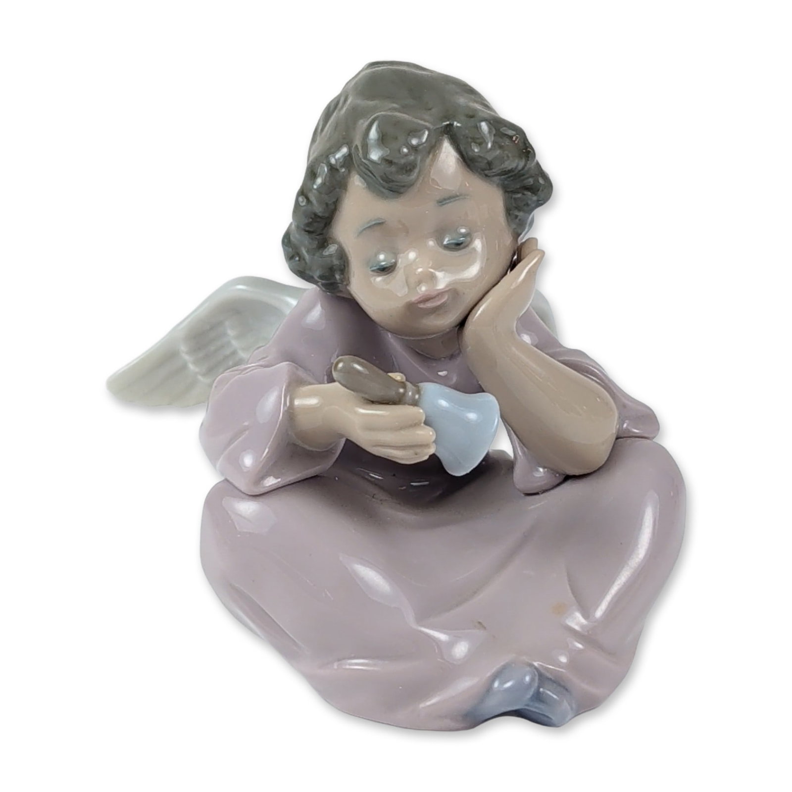 Lladro Porcelain Figurine, Heavenly Chimes Angel 1005723 (1 of 5)