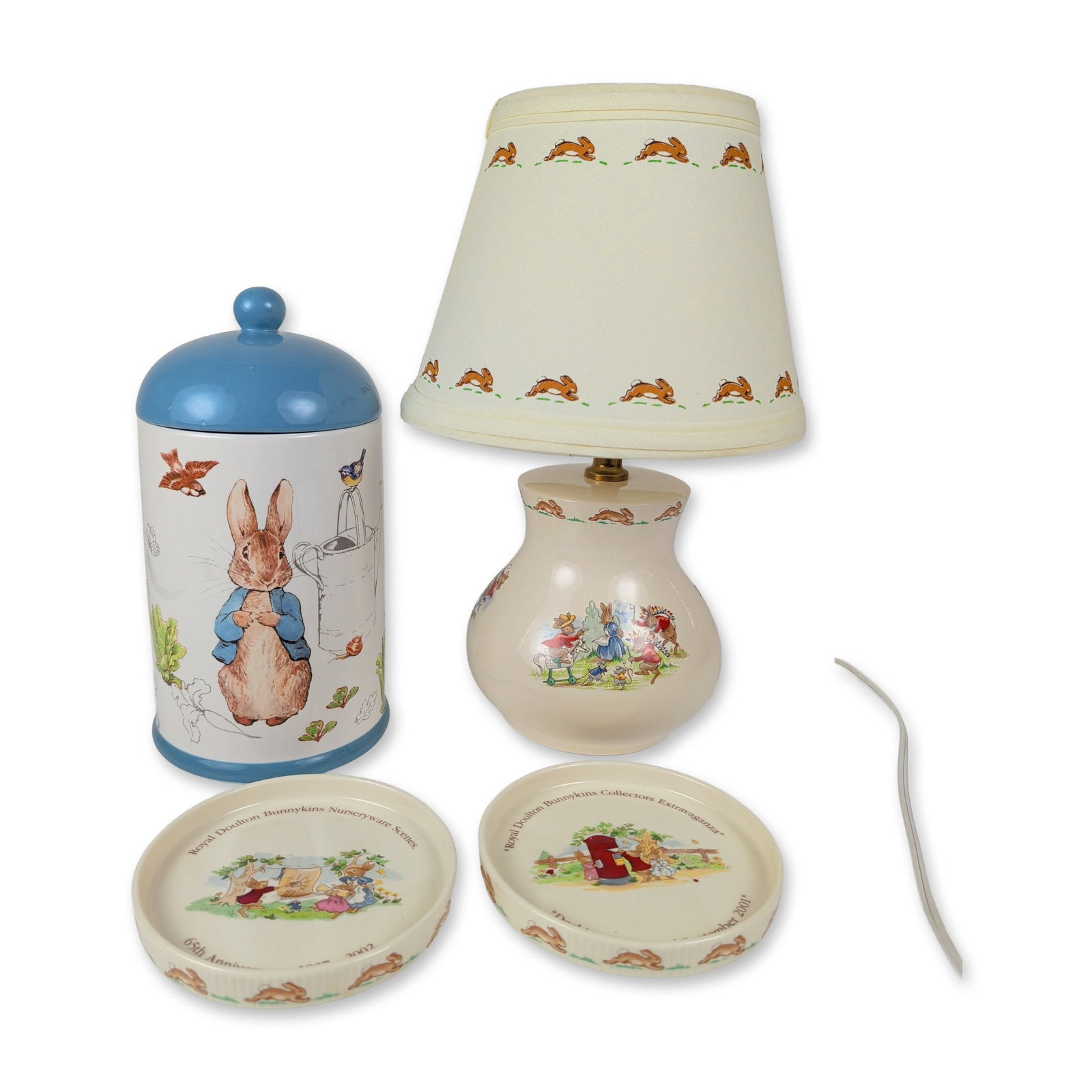 4pc Collection of Royal Doulton and Beatrix Potter Ceramics (1 of 7)