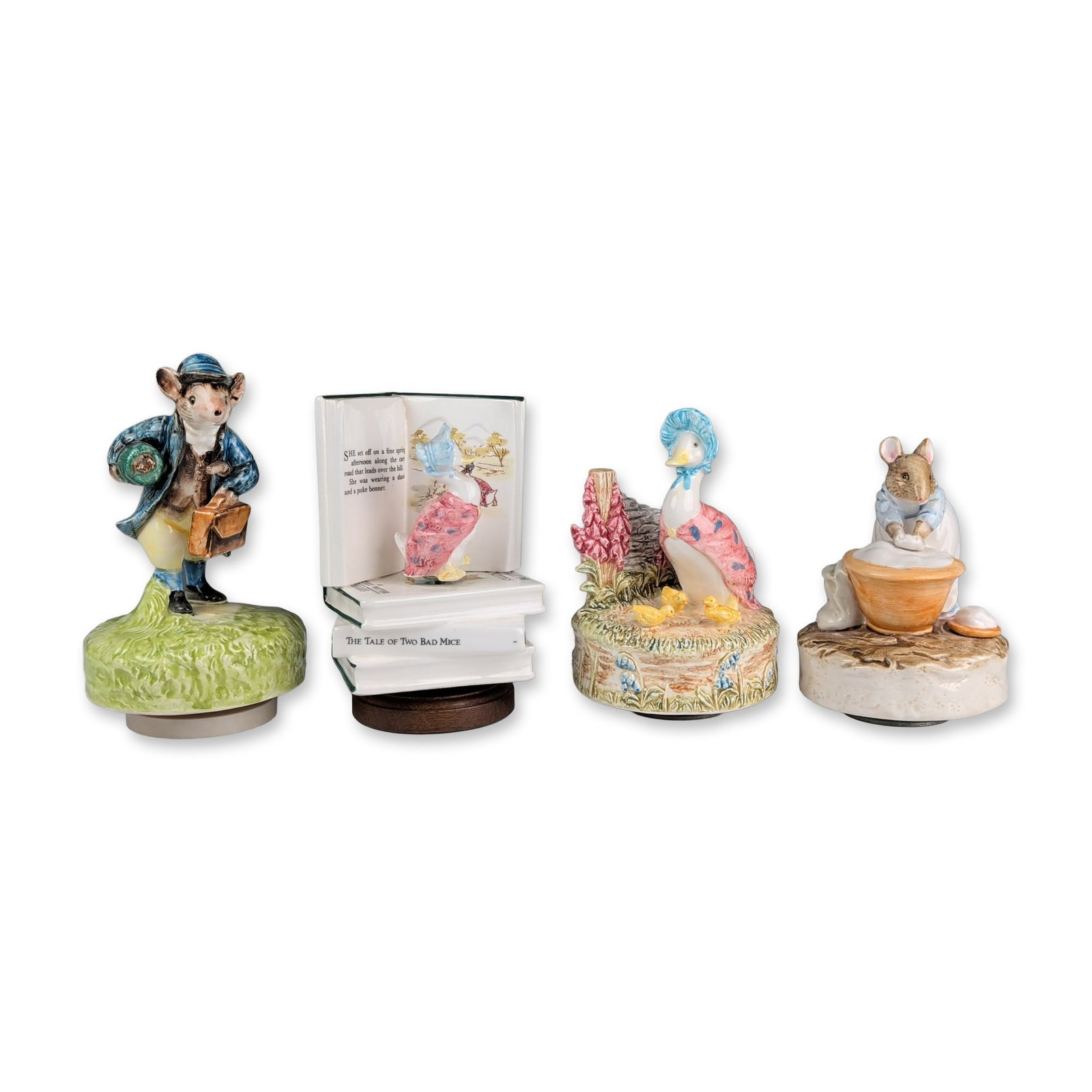4pc Schmid Beatrix Potter Musical Figurines (1 of 3)