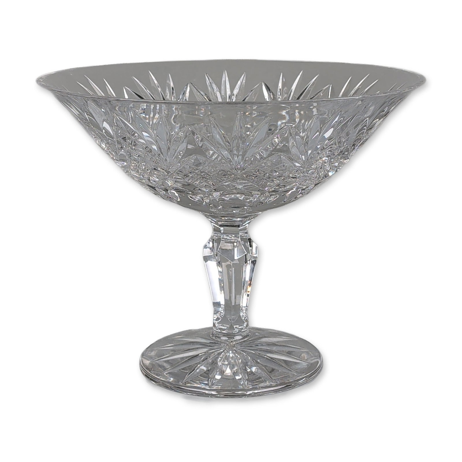 Waterford Cut Crystal Round Compote, Newcastle Pattern (1 of 6)