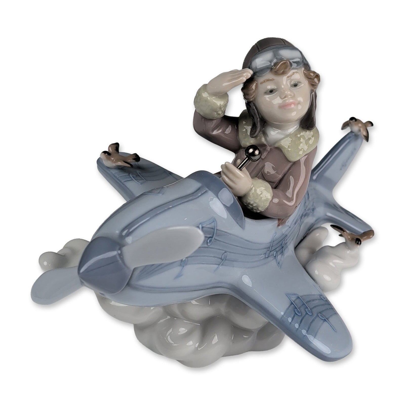 Lladro Porcelain Figurine, Over the Clouds 01005697 (1 of 5)