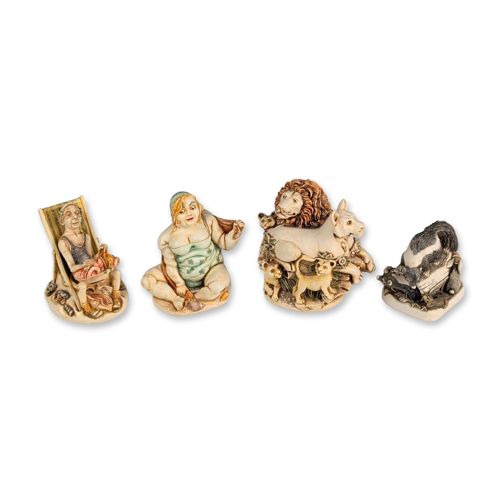 3pc Collection of Harmony Kingdom Resin Figurines (1 of 9)