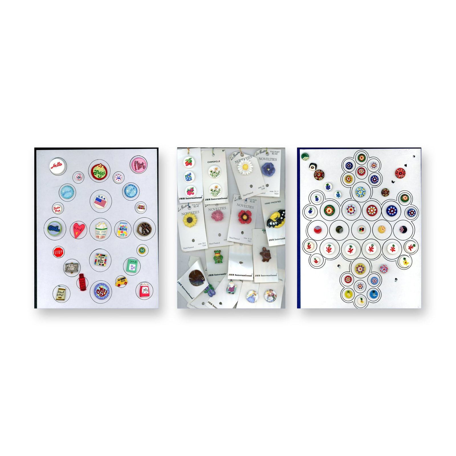 A LOT OF DIVISION THREE REALISTIC BUTTONS (1 of 4)