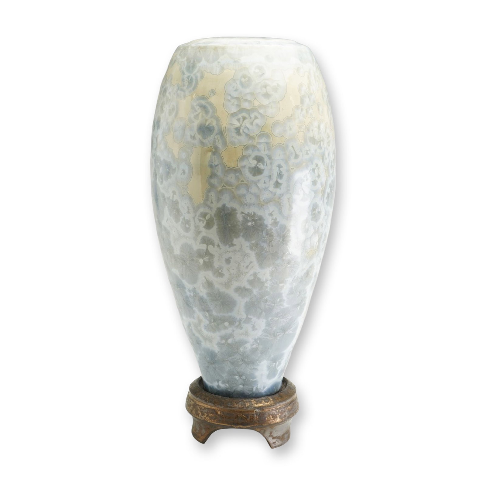 Debra Steidel Crystalline Glaze Ceramic Vase (1 of 4)