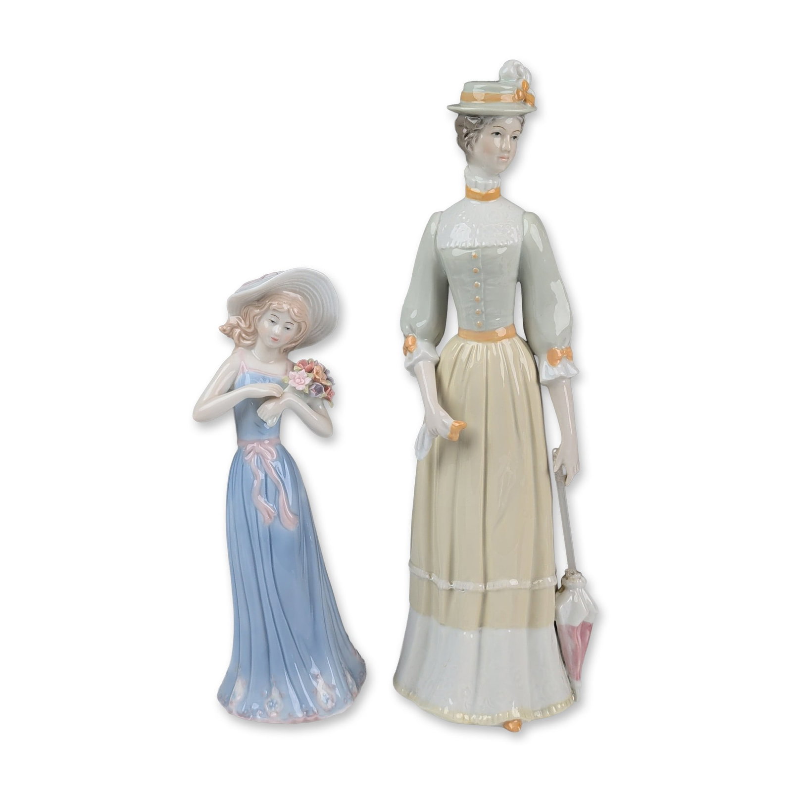 Two Glazed Porcelain Figurines, KPM and House of Lloyd (1 of 4)