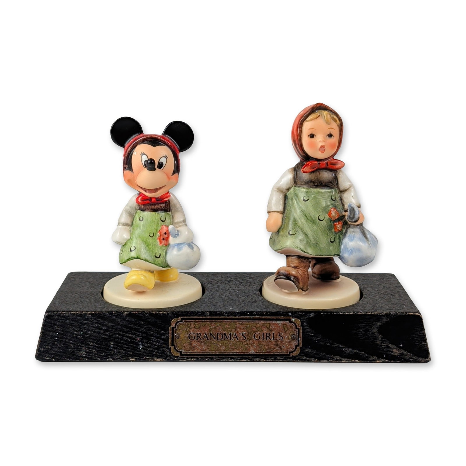 2pc Goebel Hummel Disney Grandma's Girls Figurines (1 of 6)