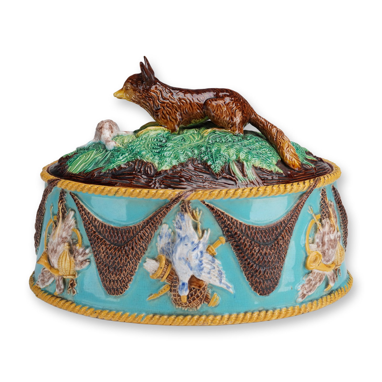 George Jones Majolica Tureen with Cover (1 of 5)