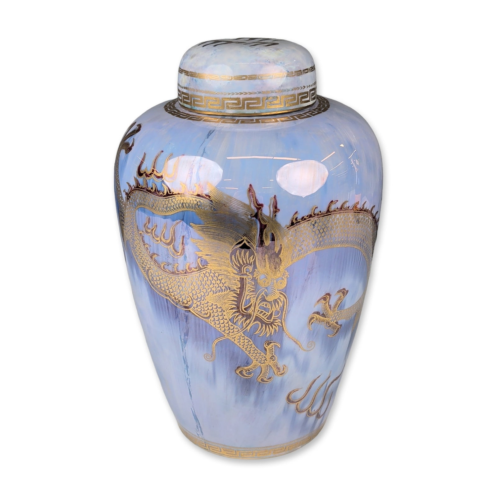 Wedgwood Fairyland Lustre Lidded Ginger Jar, Celestial Dragon (1 of 6)
