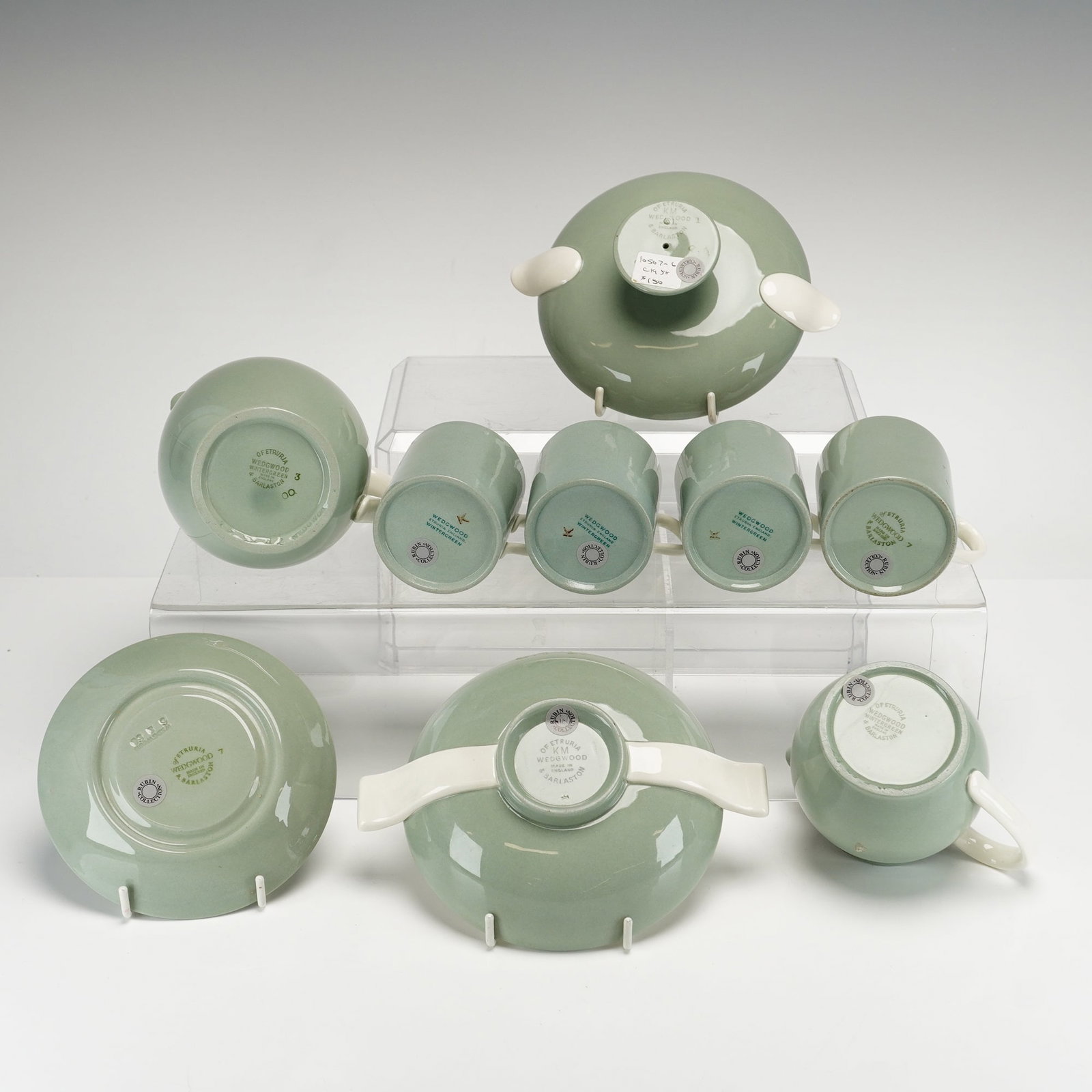 9pc Wedgwood Wintergreen Pattern Tableware - 2