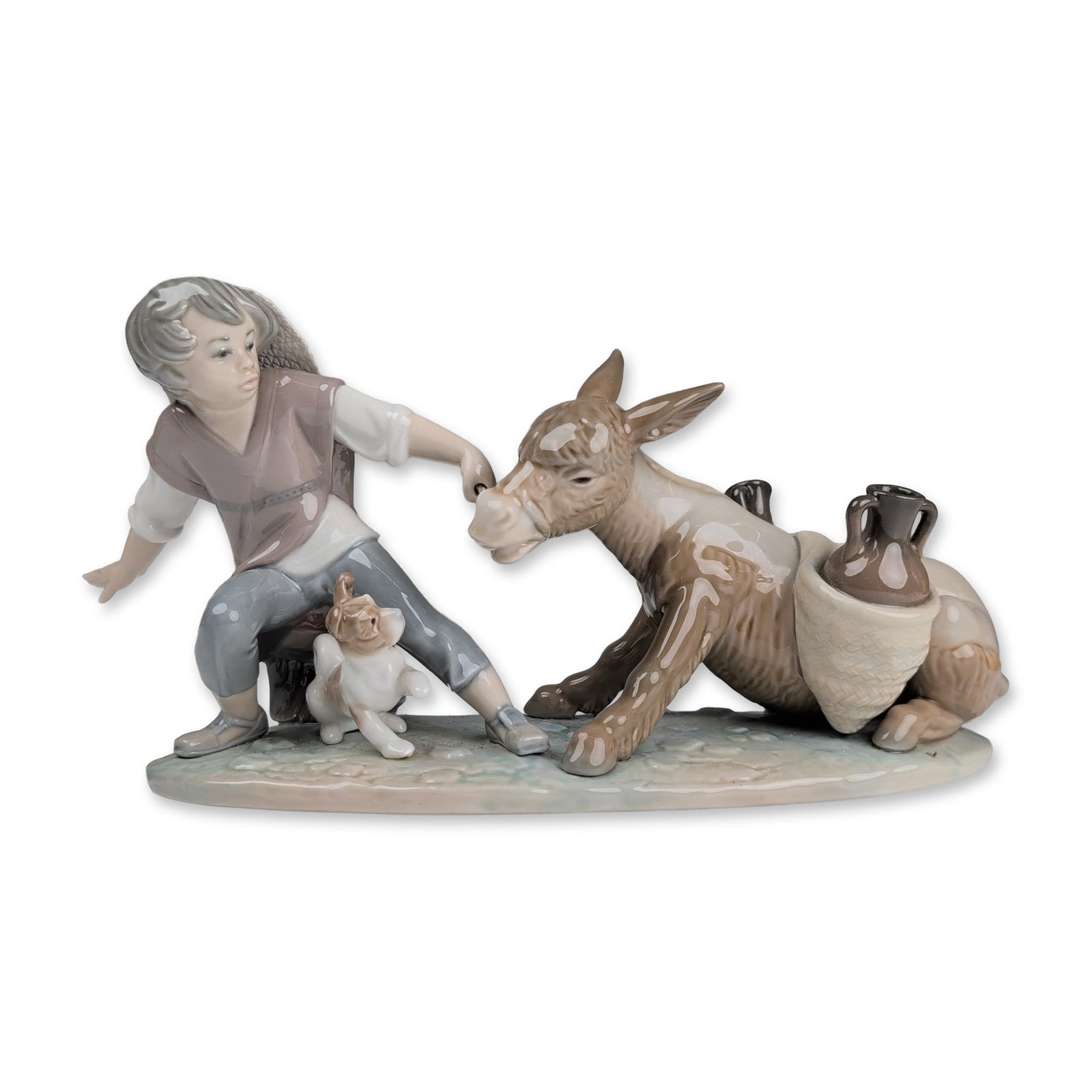 Lladro Porcelain Figurine, Stubborn Donkey 01005178 (1 of 5)
