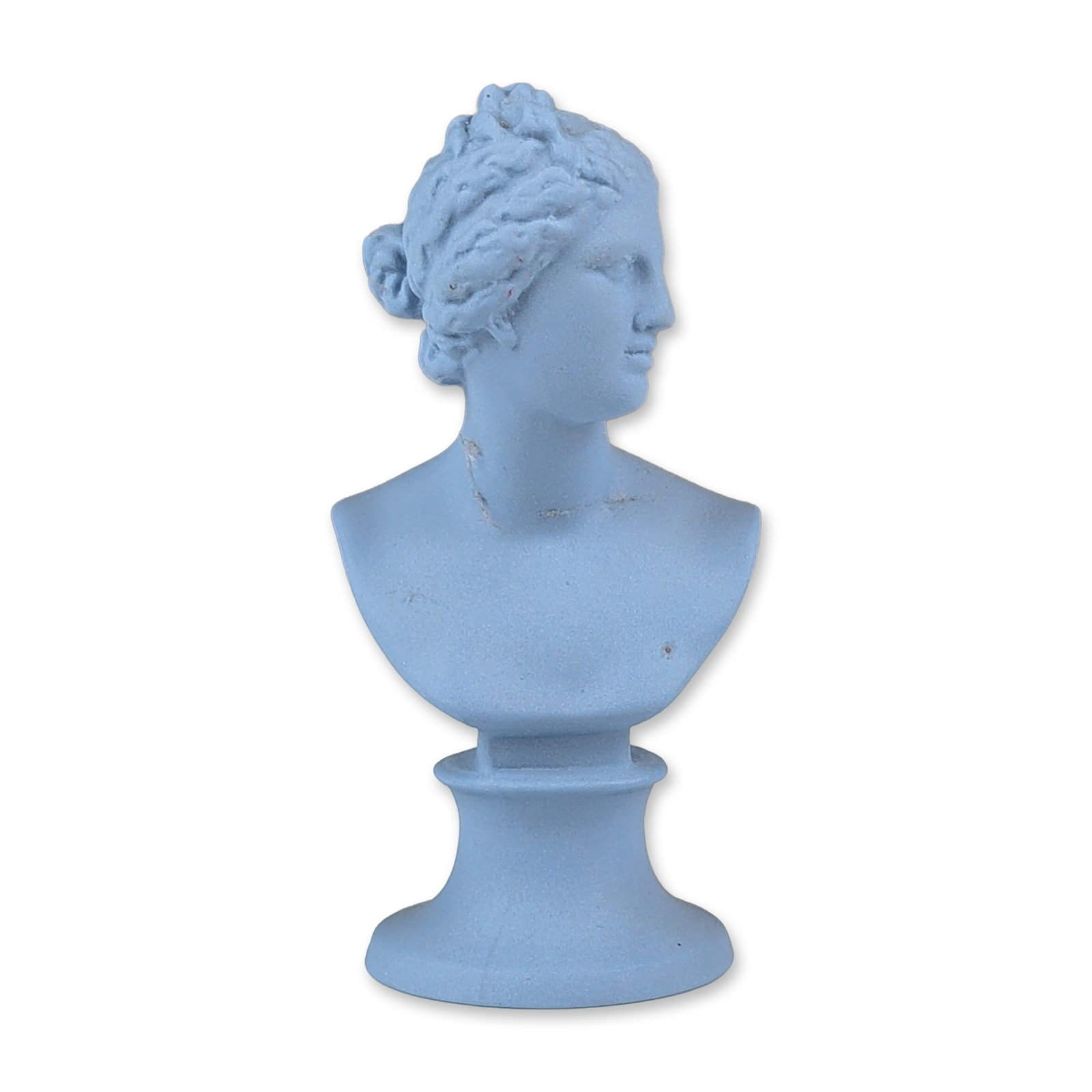 Wedgwood Blue Jasperware Miniature Venus Bust (1 of 4)