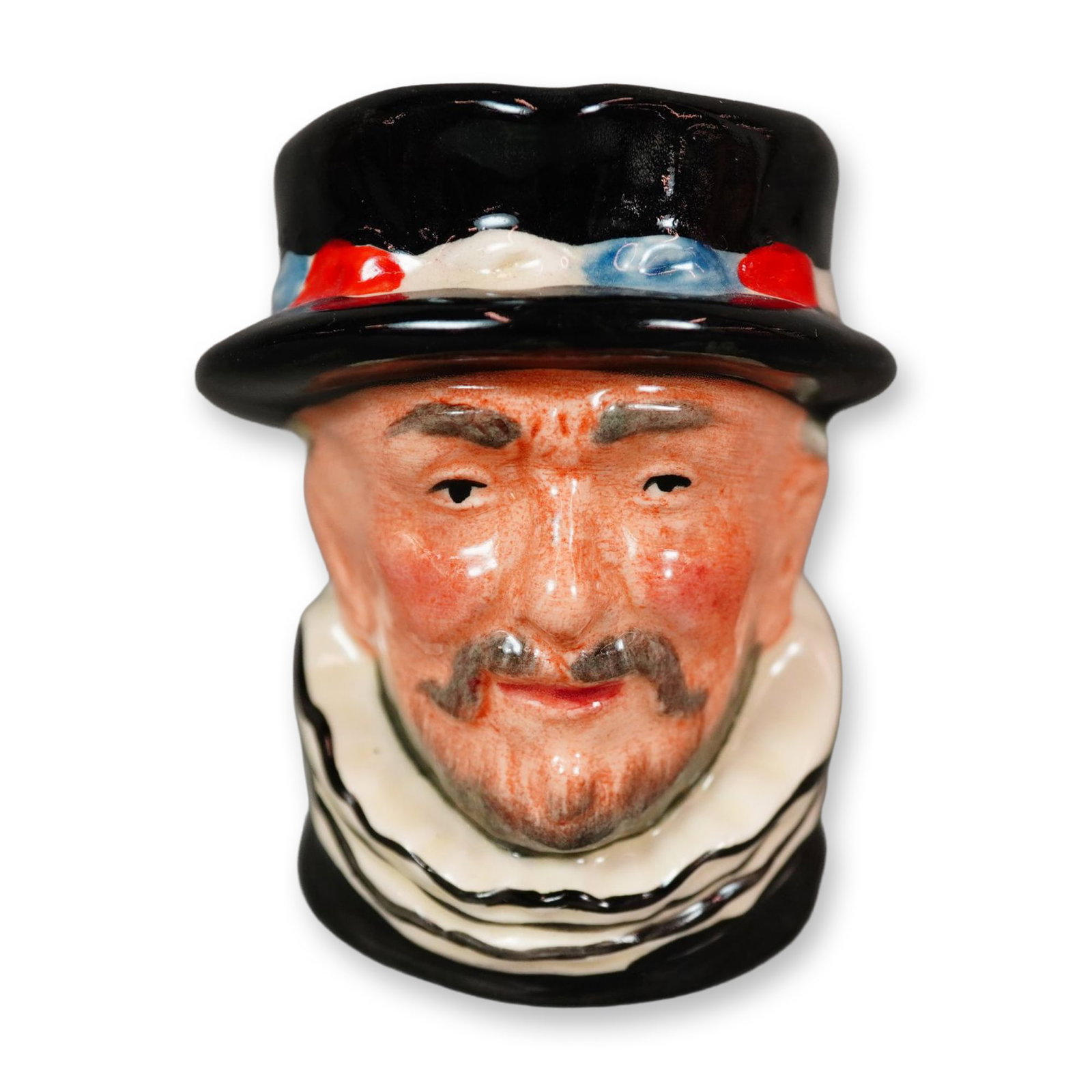Royal Doulton Colorway Miniature Character Jug, Beefeater D6251 (1 of 3)