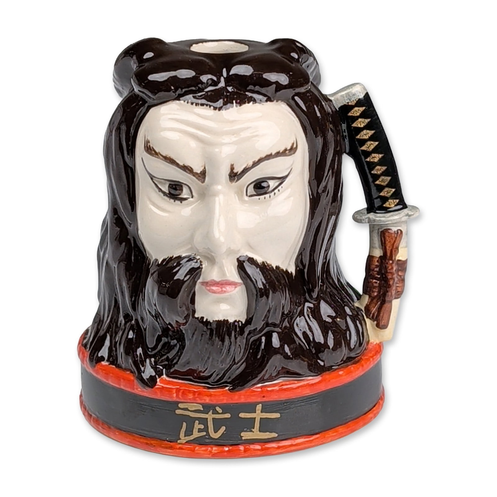 Royal Doulton Prototype Colorway Liquor Container, Samurai Warrior (1 of 4)