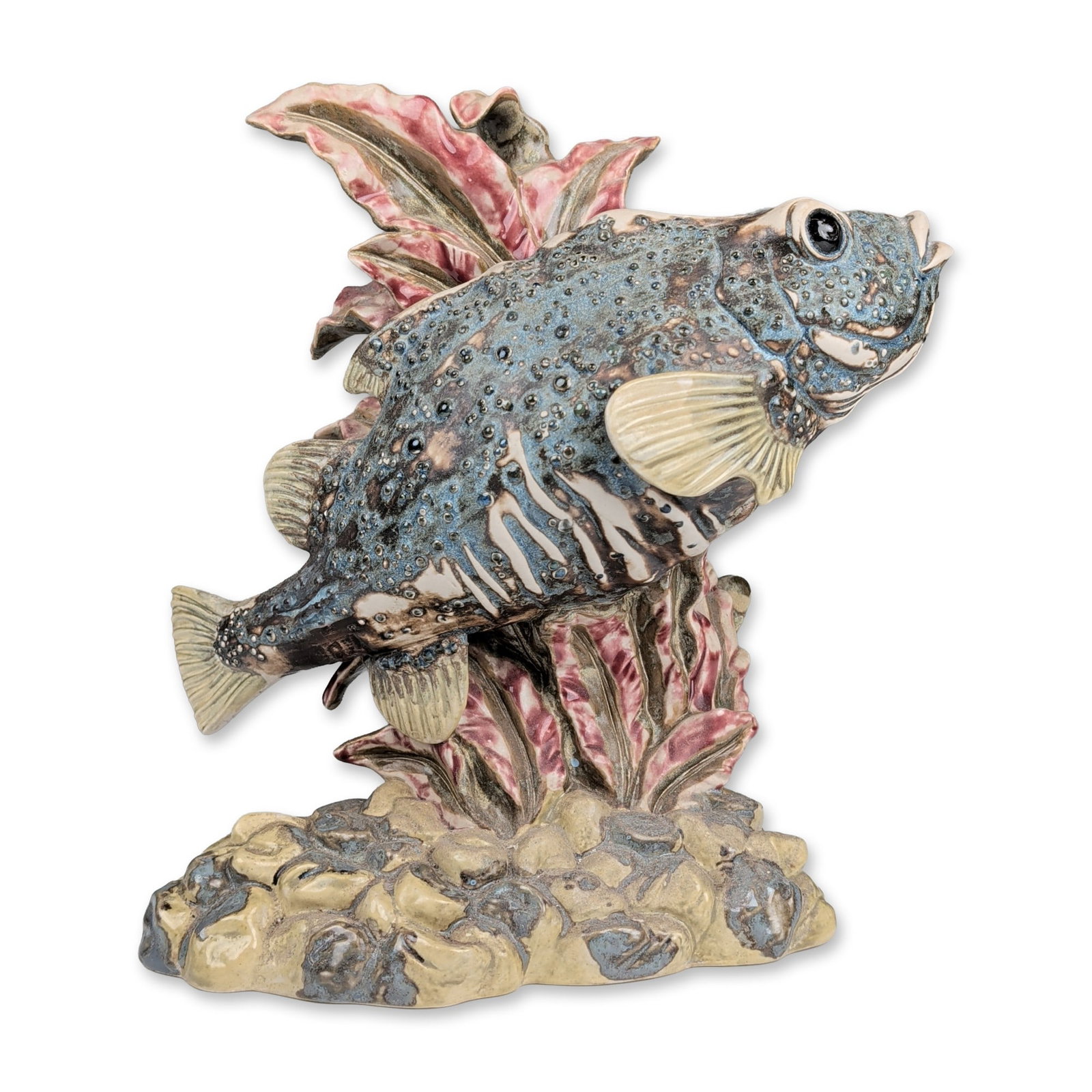 Cobridge Stoneware Trial Fish Figurine (1 of 5)