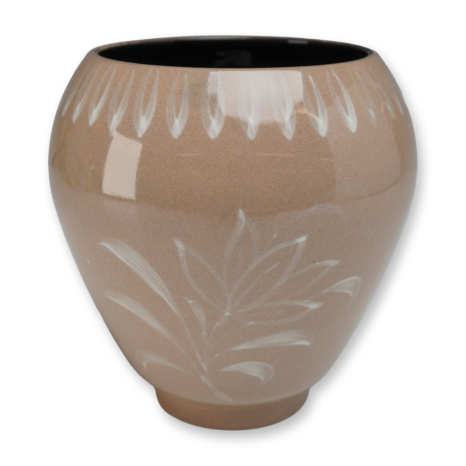 Wedgwood Norman Wilson Unique Glazed Stoneware Vase (1 of 3)