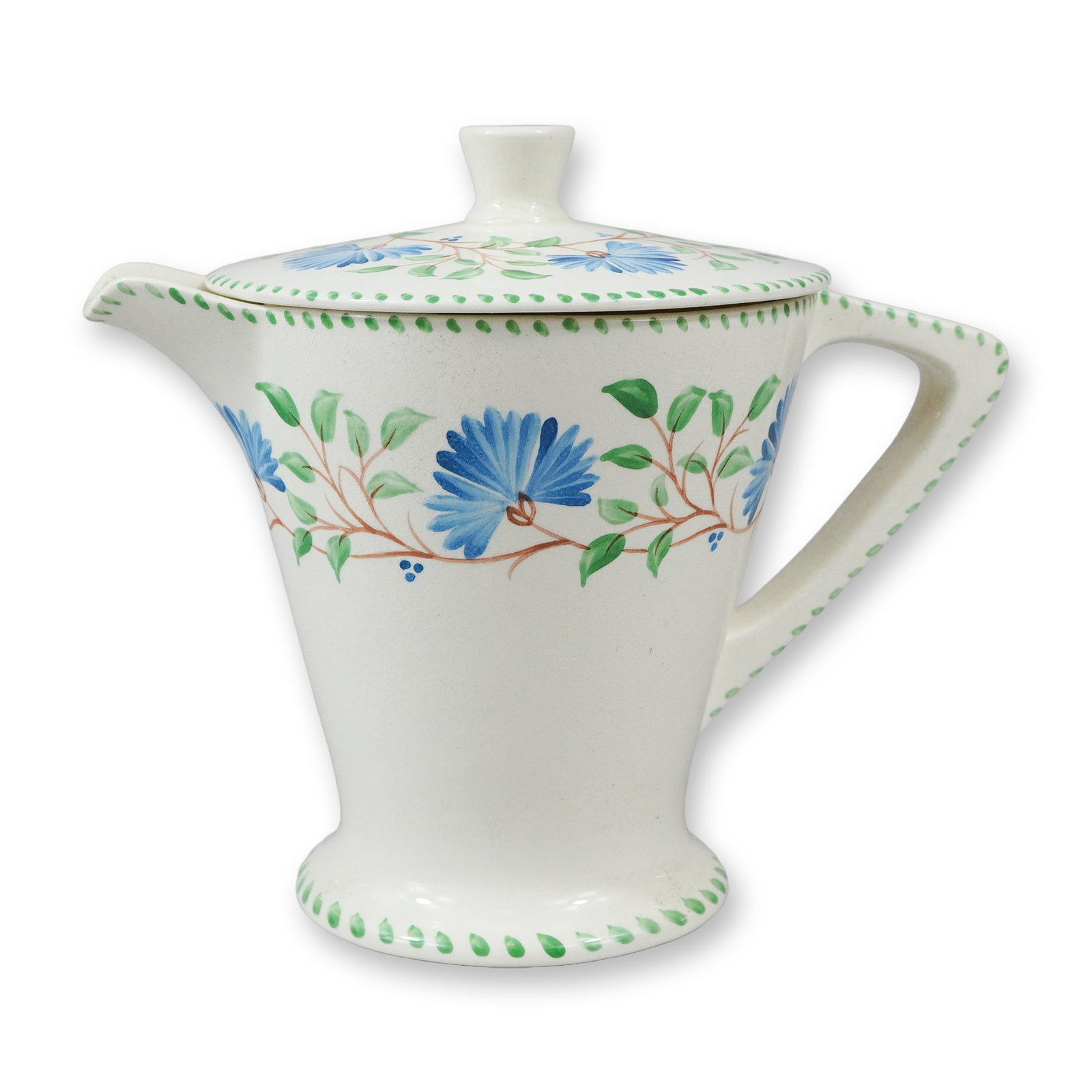 Signed Wedgwood Hand Painted Earthenware Lidded Pot (1 of 3)